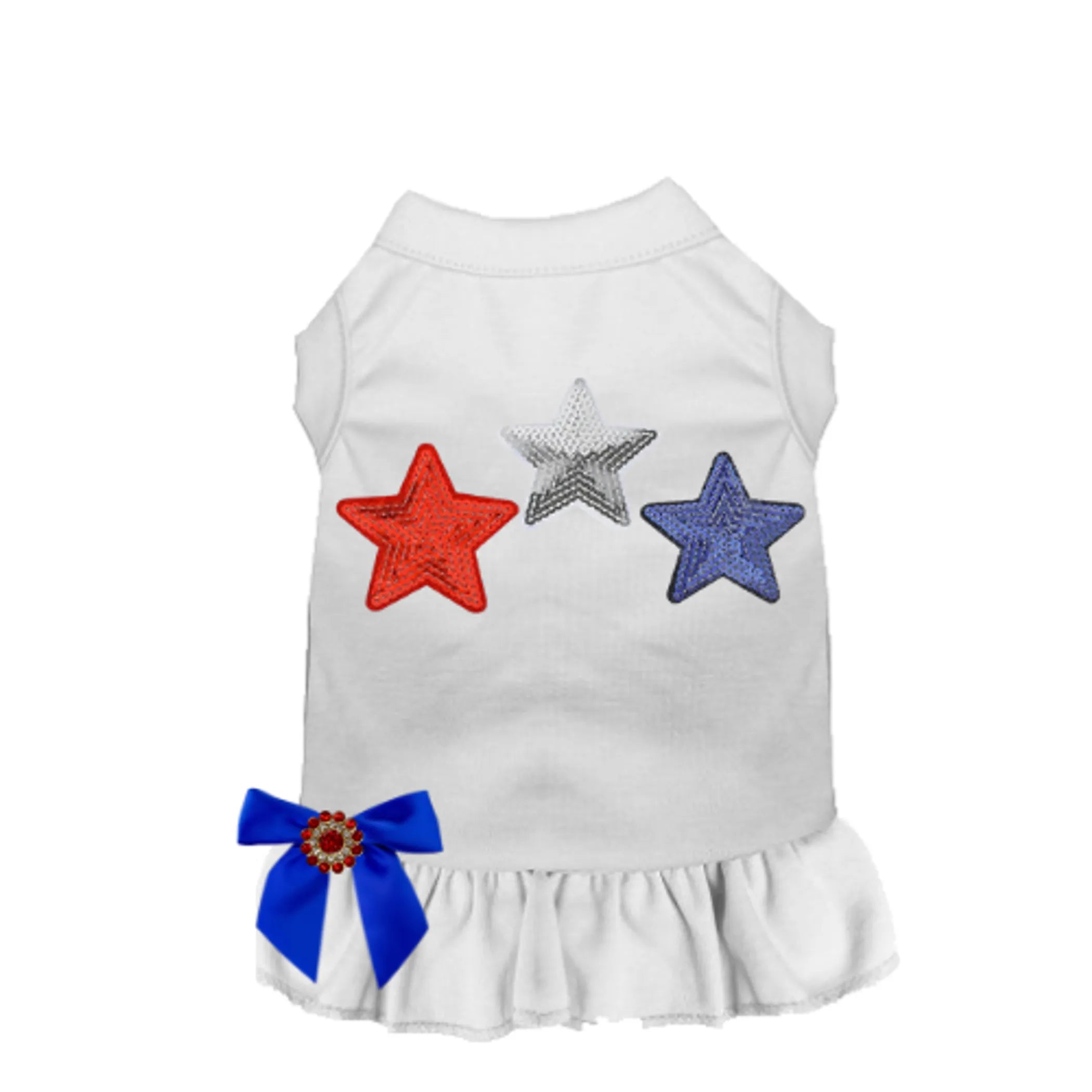 Red, White, &amp; Blue Stars Tee/Dress