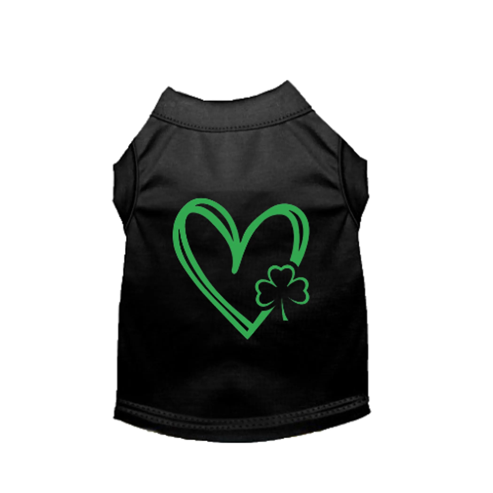 Shamrocks &amp; Hearts Dog Dress/Shirt