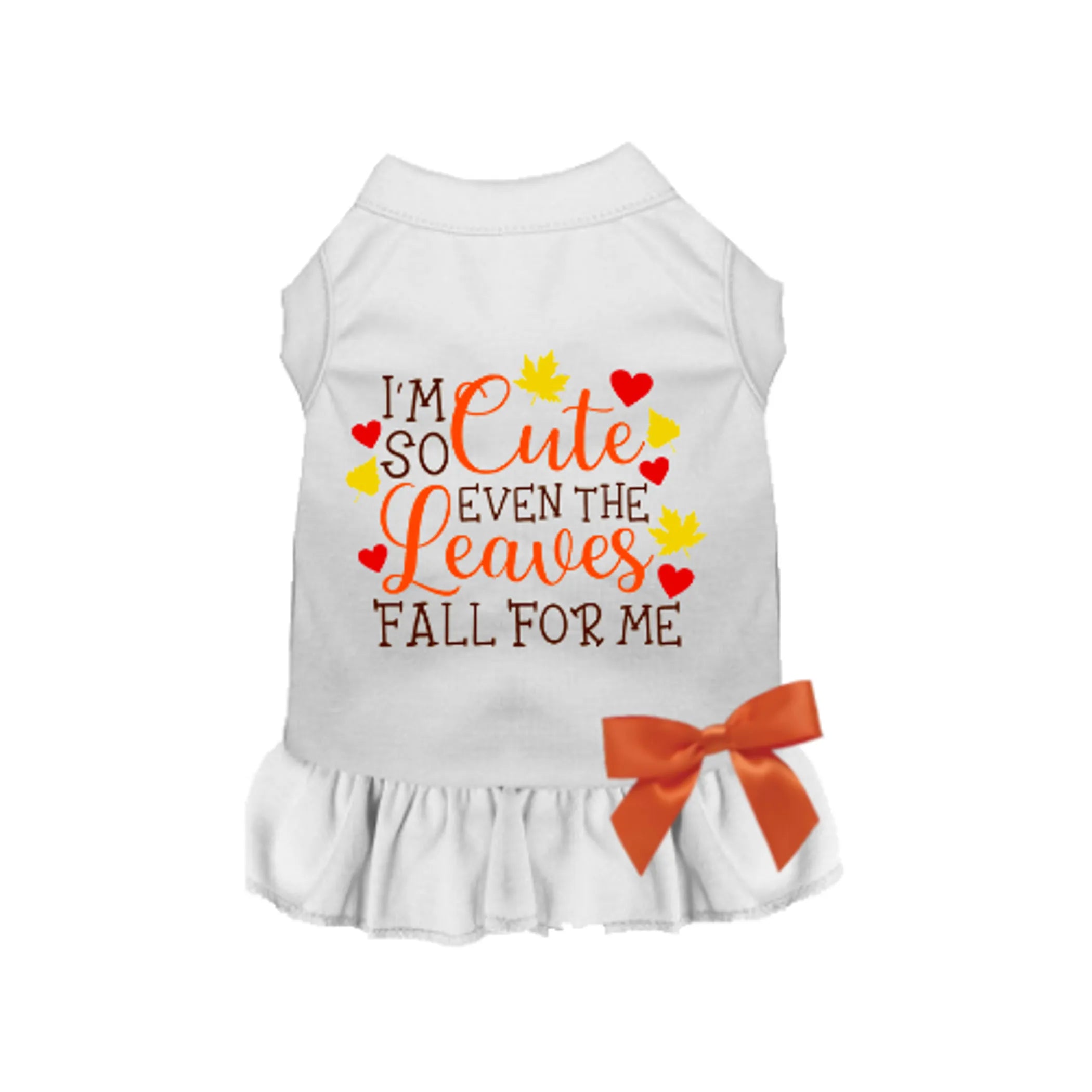 Leaves Fall For Me Dress