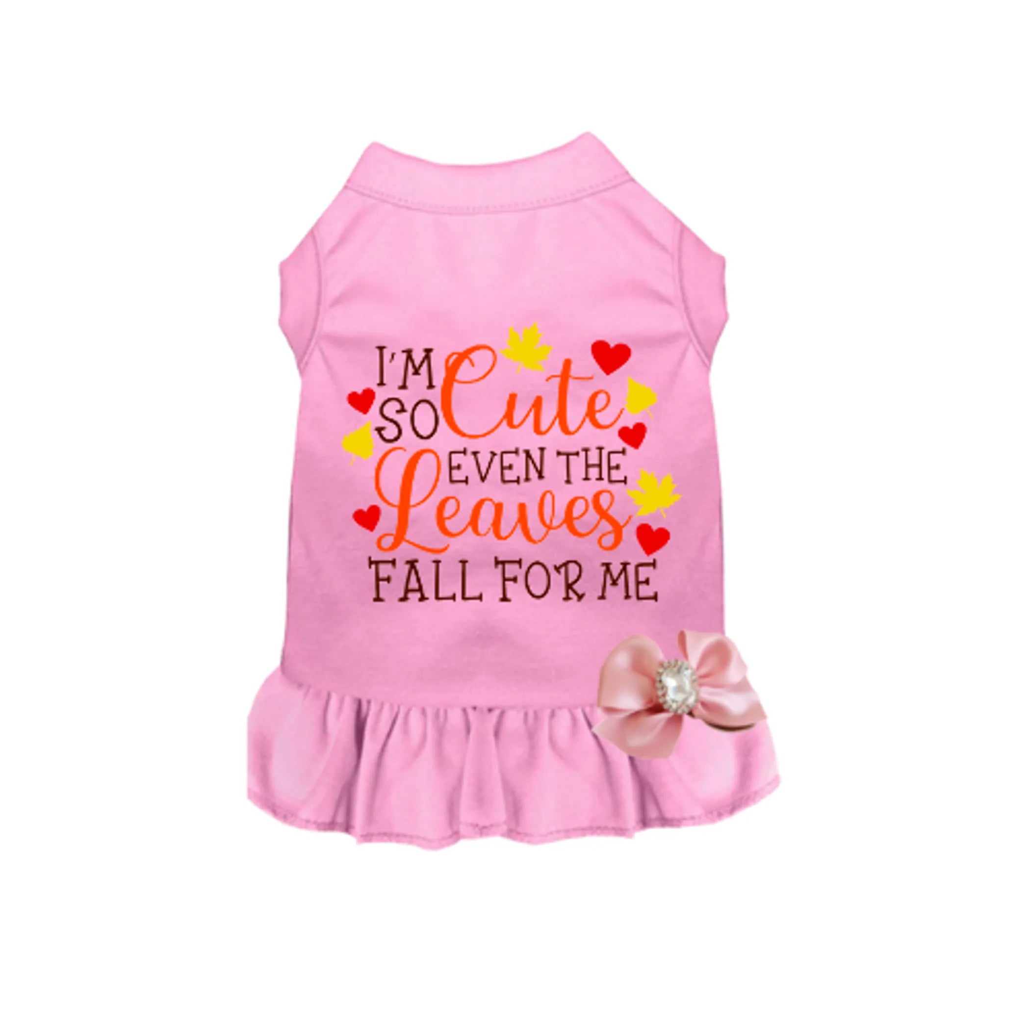 Leaves Fall For Me Dress