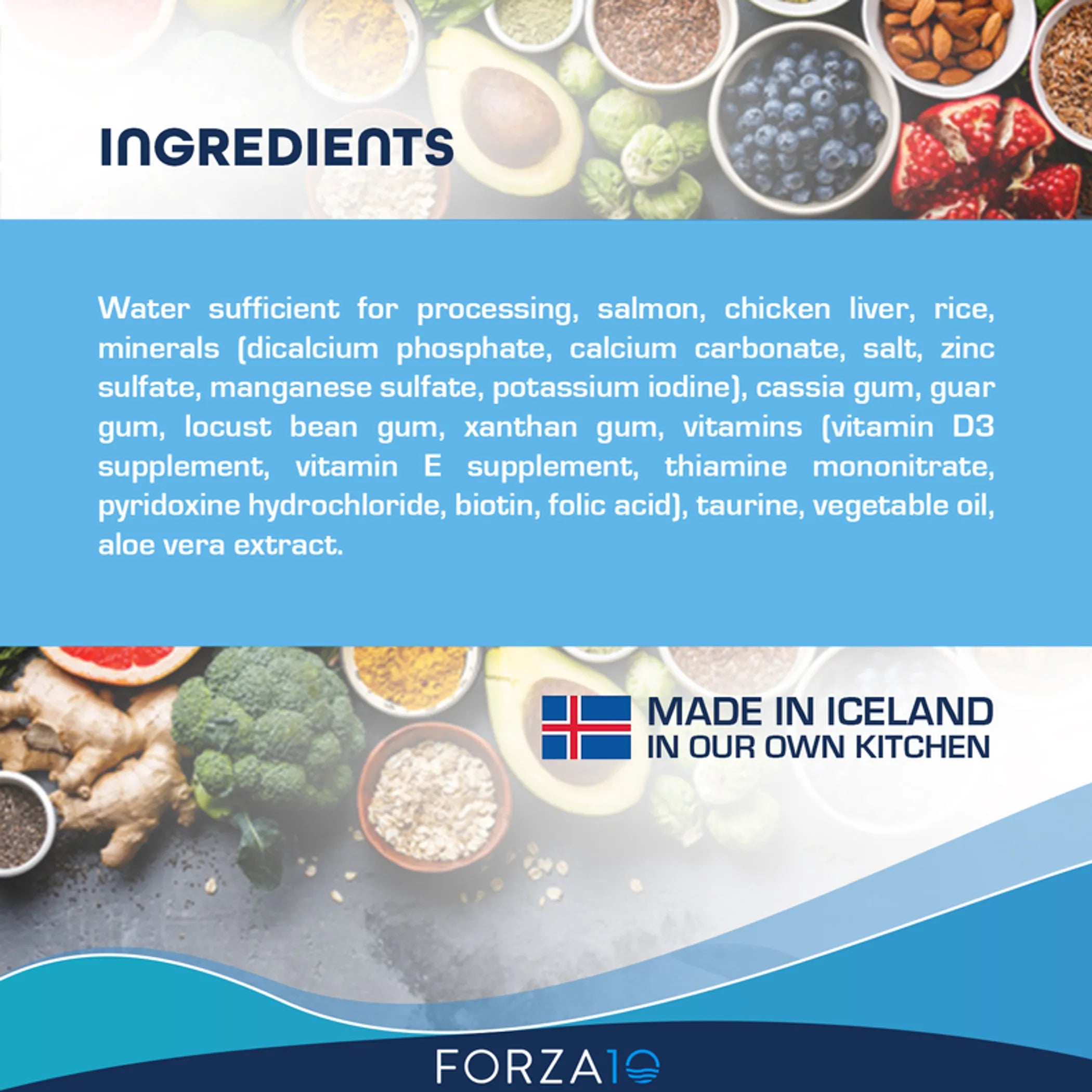 Forza10 Actiwet Hypoallergenic Icelandic Fish