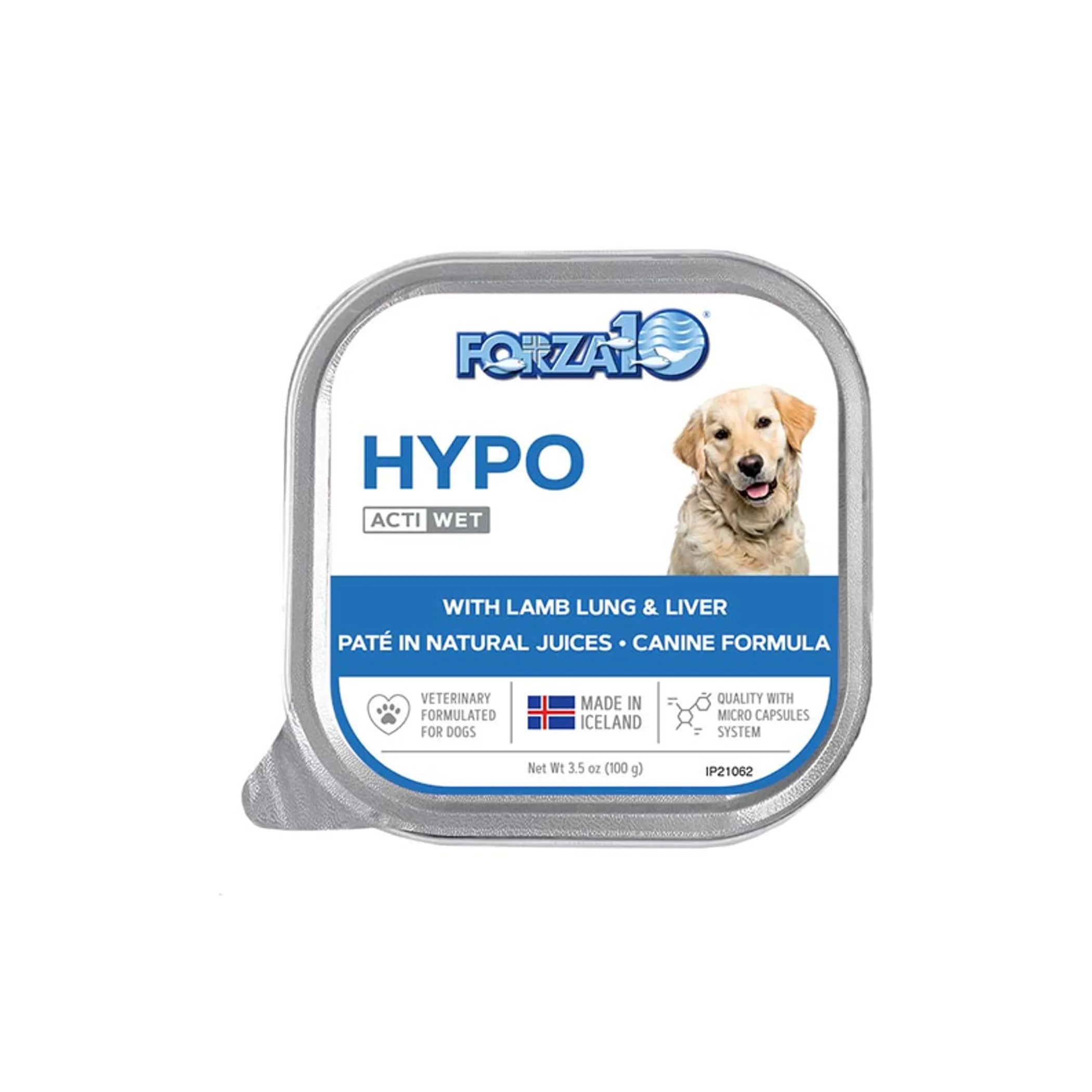 Forza10 Actiwet Hypoallergenic Lamb Lung & Liver