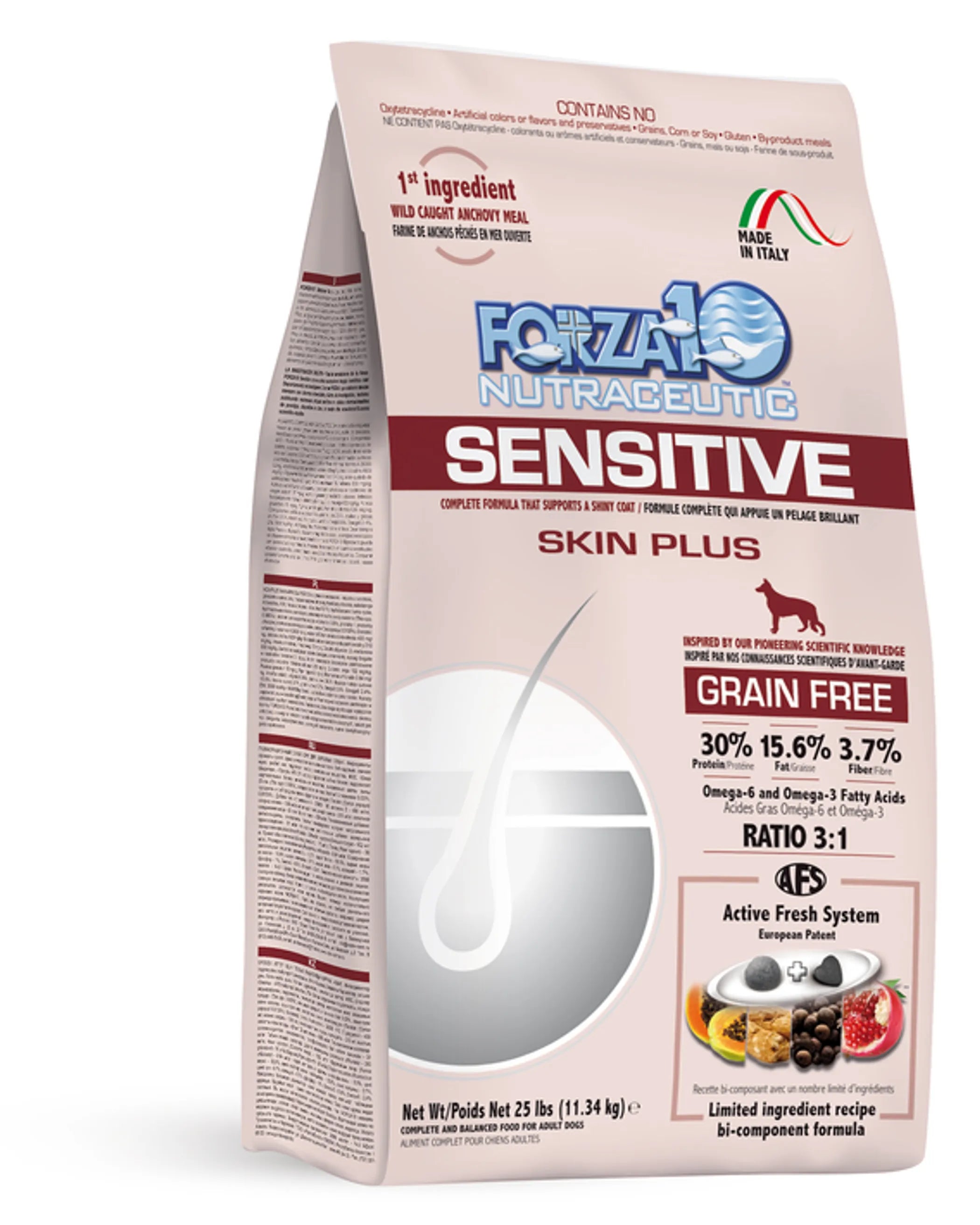 Forza10 Sensitive Skin Plus Dry Dog Food