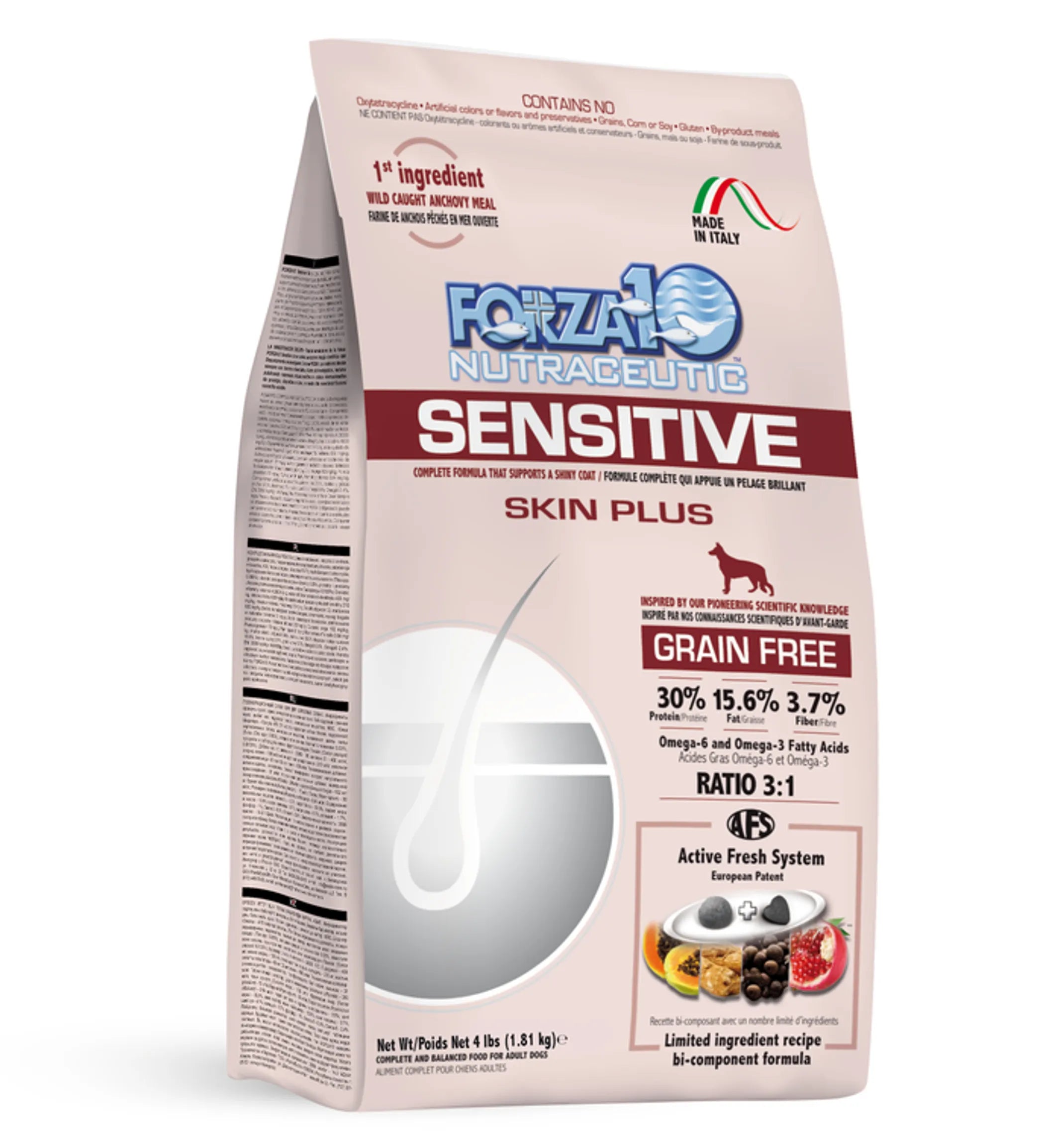 Forza10 Sensitive Skin Plus Dry Dog Food