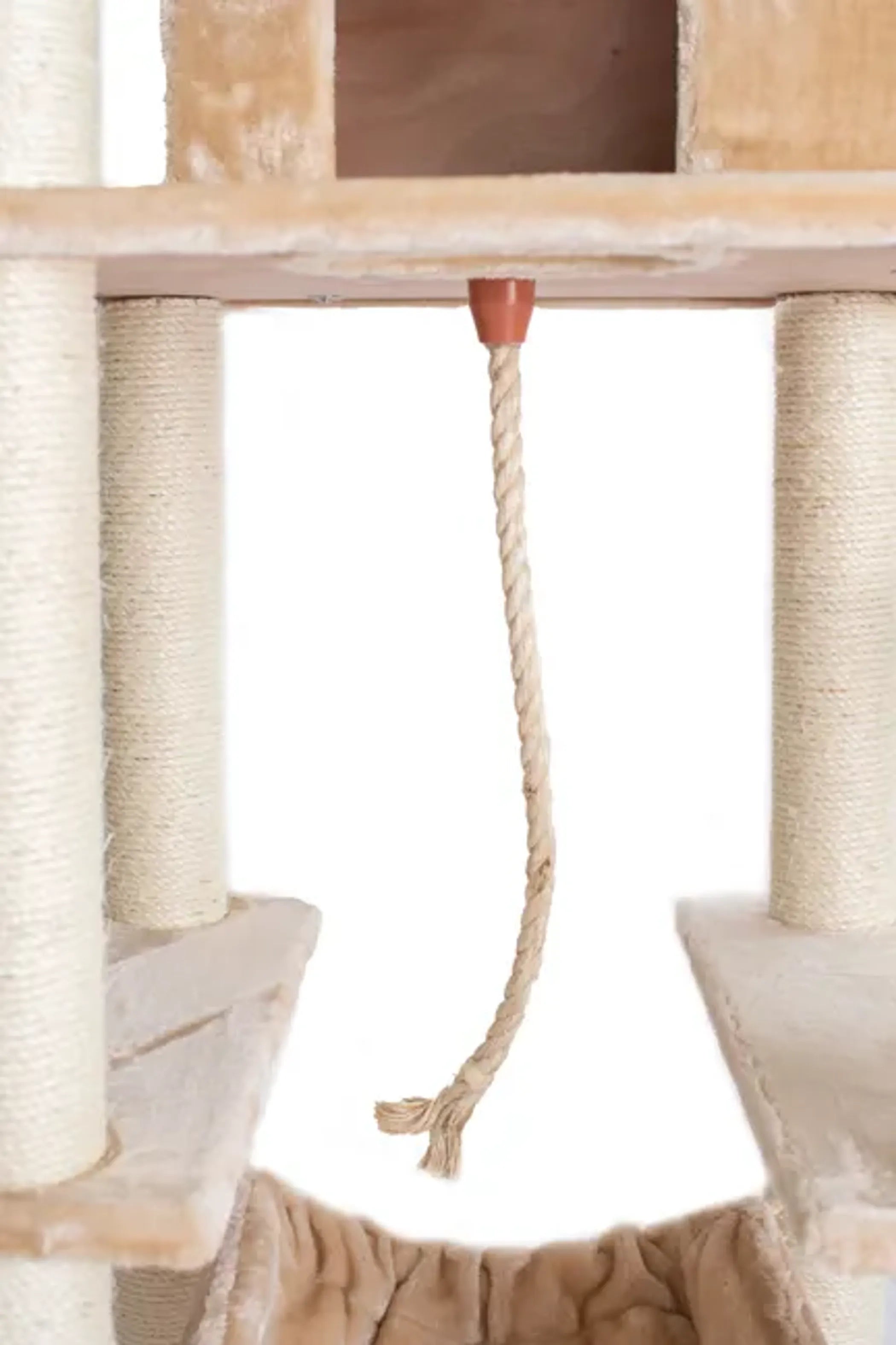 Armarkat Real Wood 72" Beige Cat Tree Scratching Post A7202