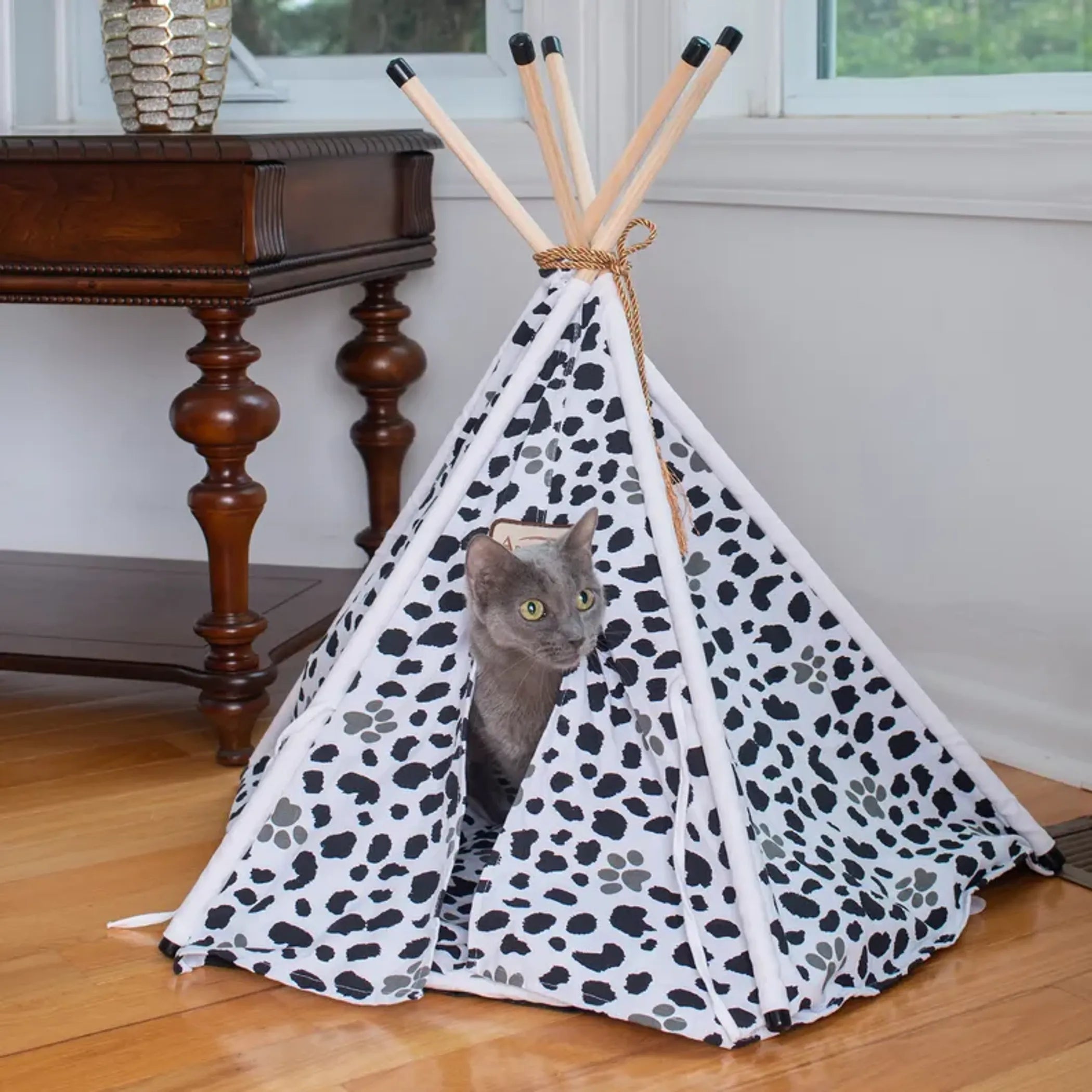 Armarkat Pet Tent/Teepee Style Cat Bed C46