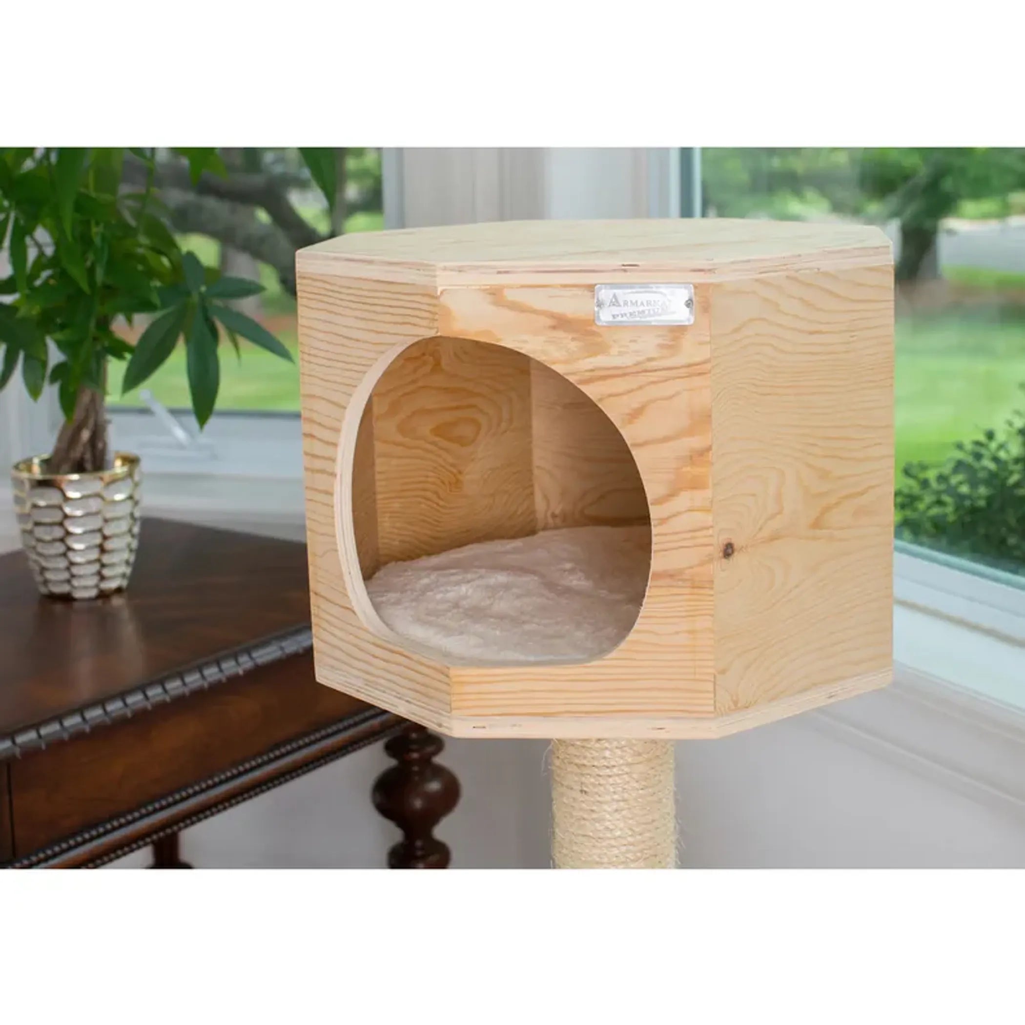 Armarkat Premium Scots Pine Solid Wood Cat Tree