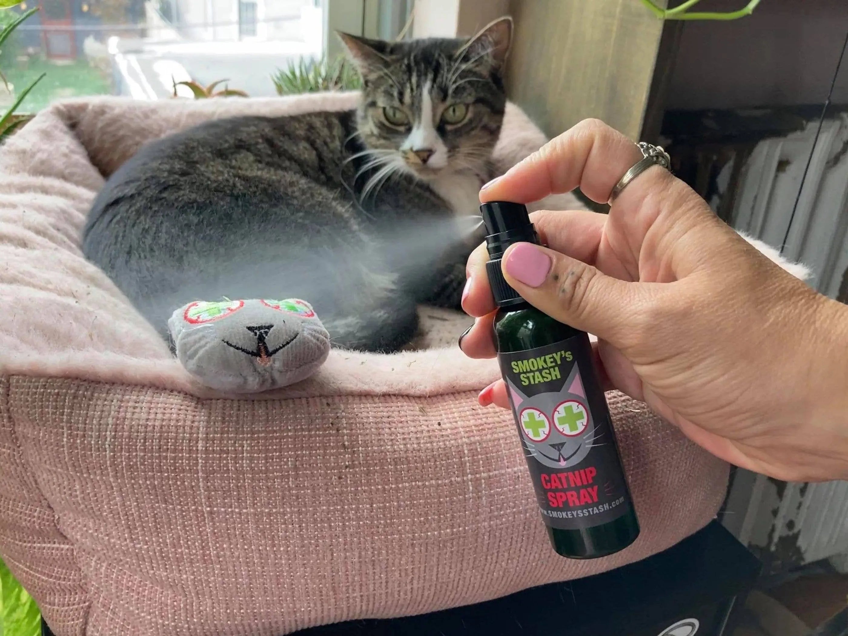 Smokey’s Stash Catnip Toys & Sisal Mice