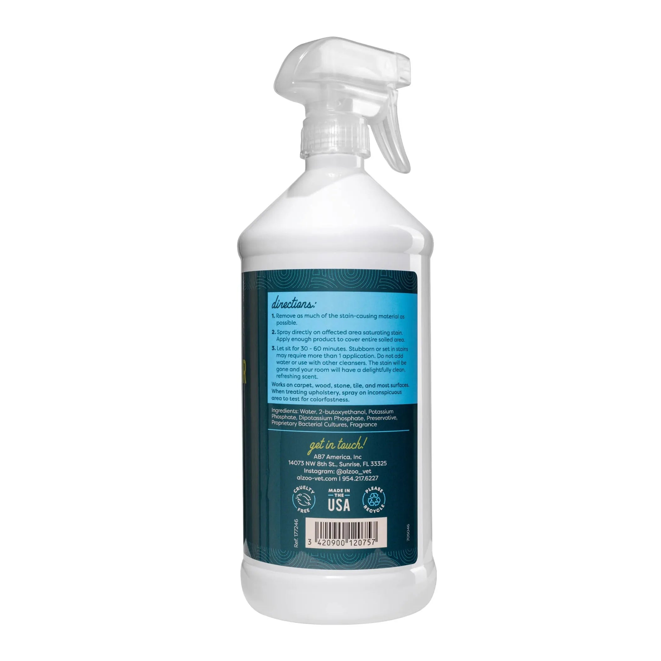 ALZOO Enzymatic Stain &amp; Odor Remover