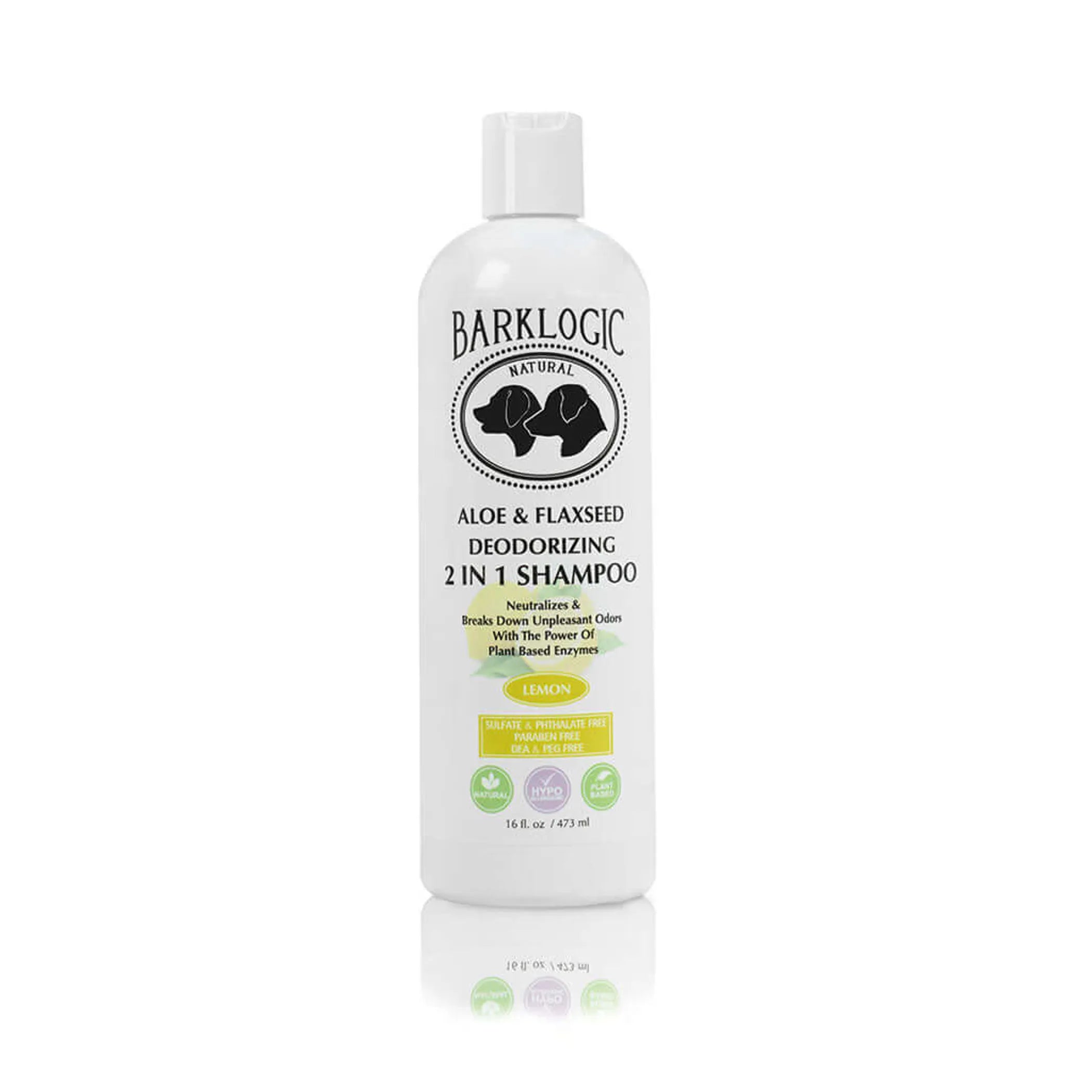 BarkLogic Aloe &amp; Flaxseed Deodorizing 2-in-1 Shampoo