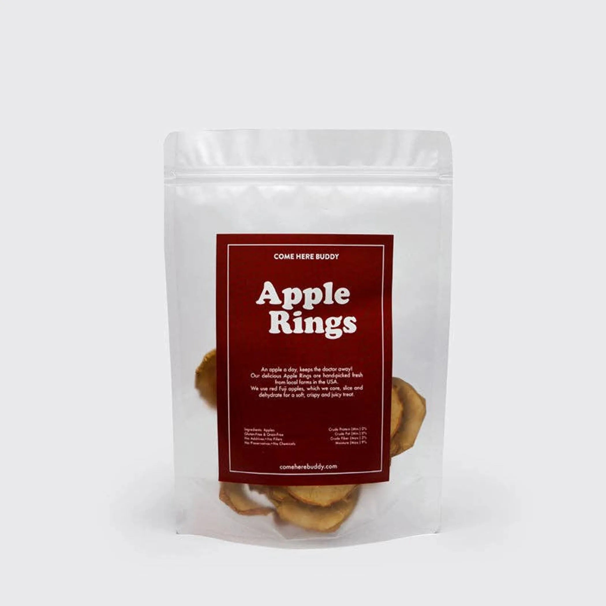 Come Here Buddy Apple Ring Dog Treats