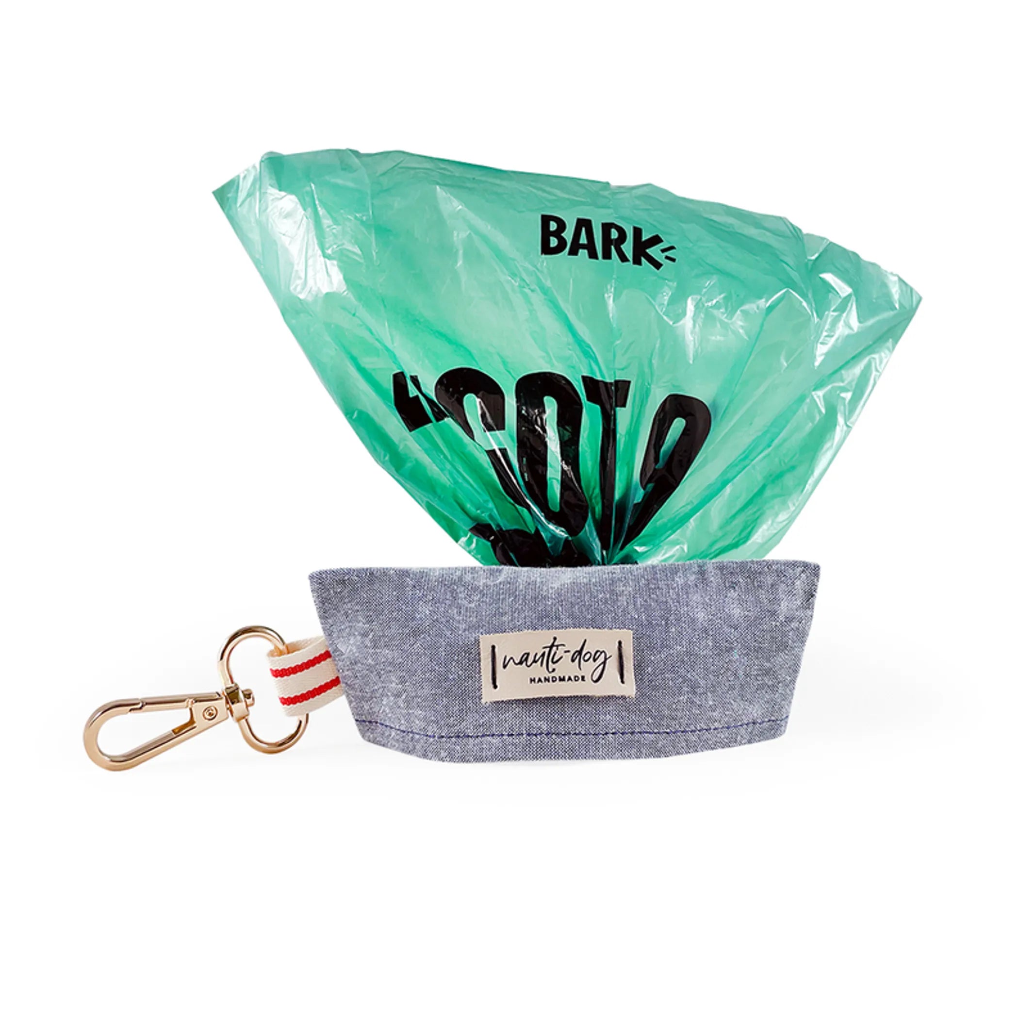 Chambray Classic Oxford Dog Waste Bag Dispenser