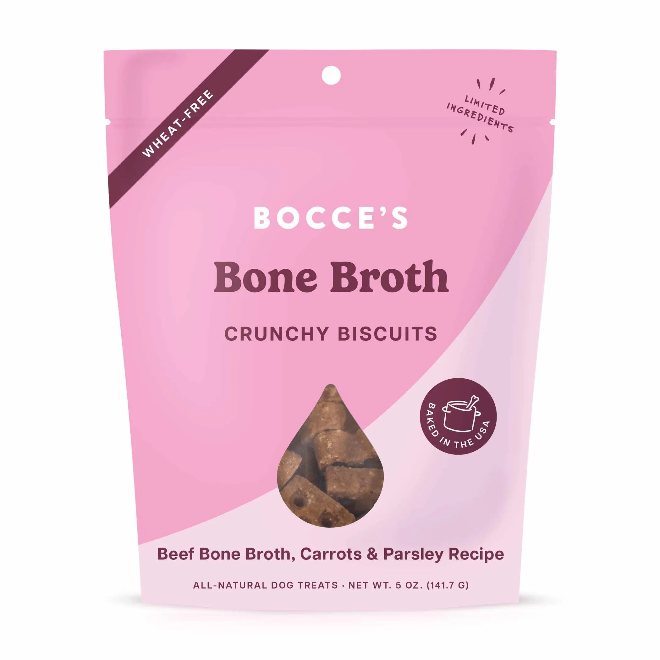 Bocce’s Bakery Bone Broth Crunchy Biscuits
