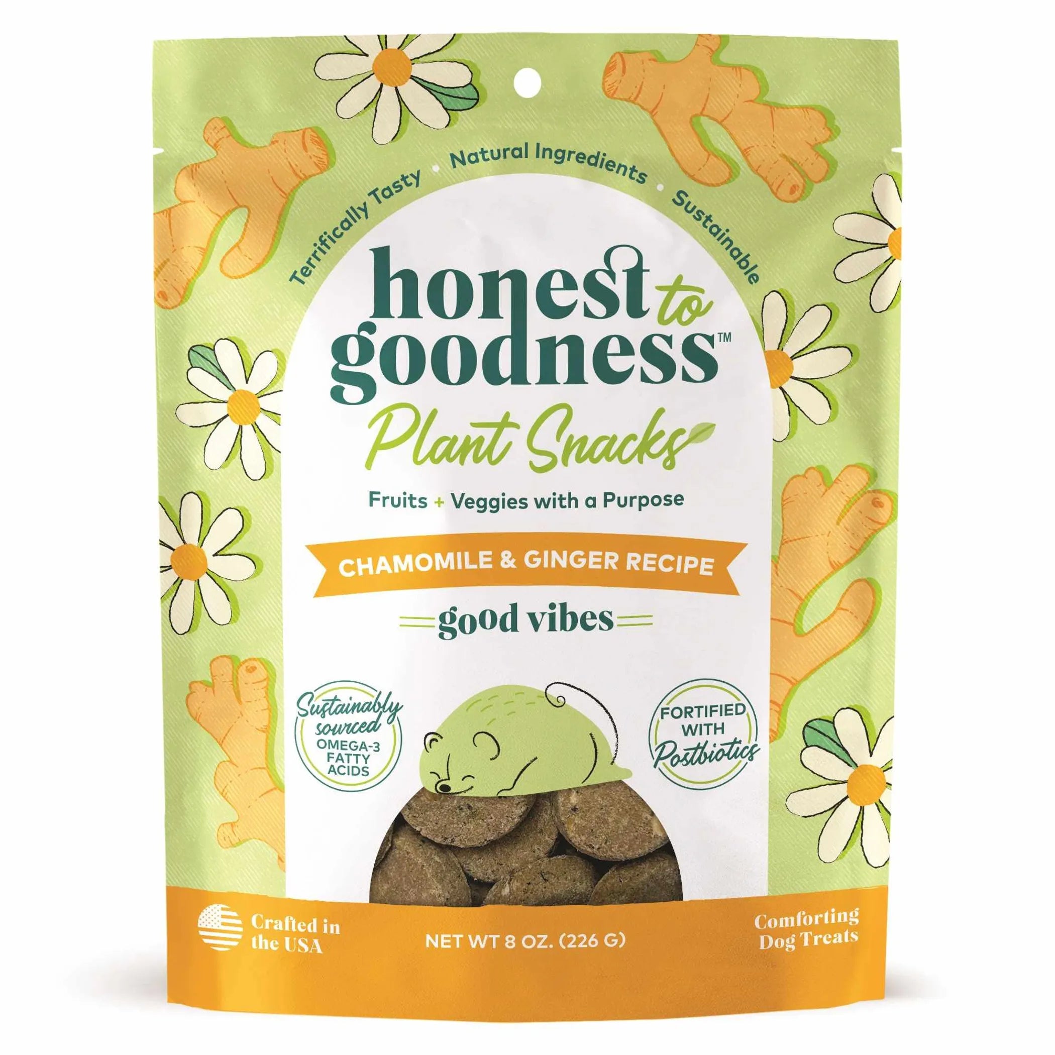 Honest to Goodness™ Plant Snacks Chamomile &amp; Ginger Recipe