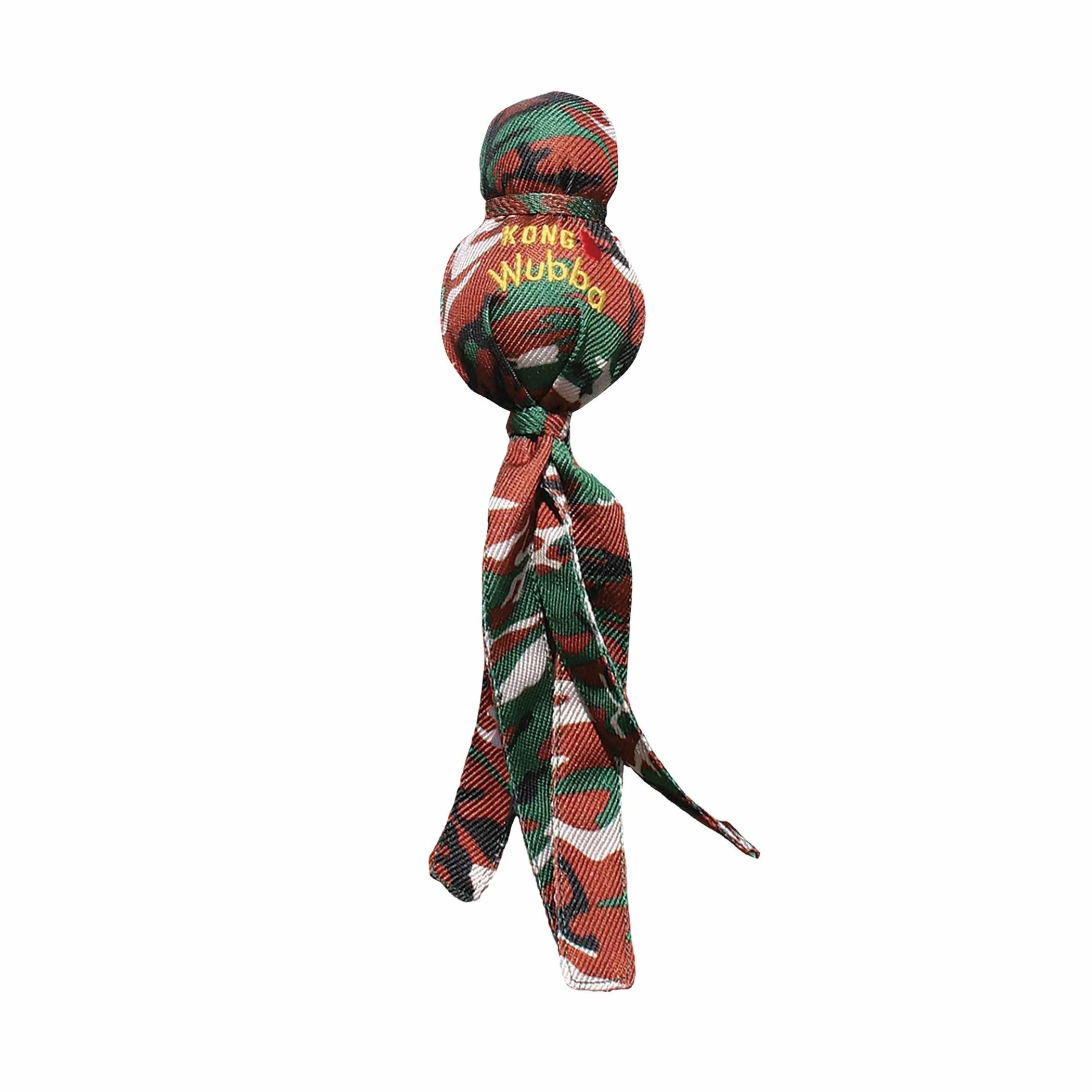 KONG® Wubba™ Camo Dog Tug Toy – Assorted (Small)