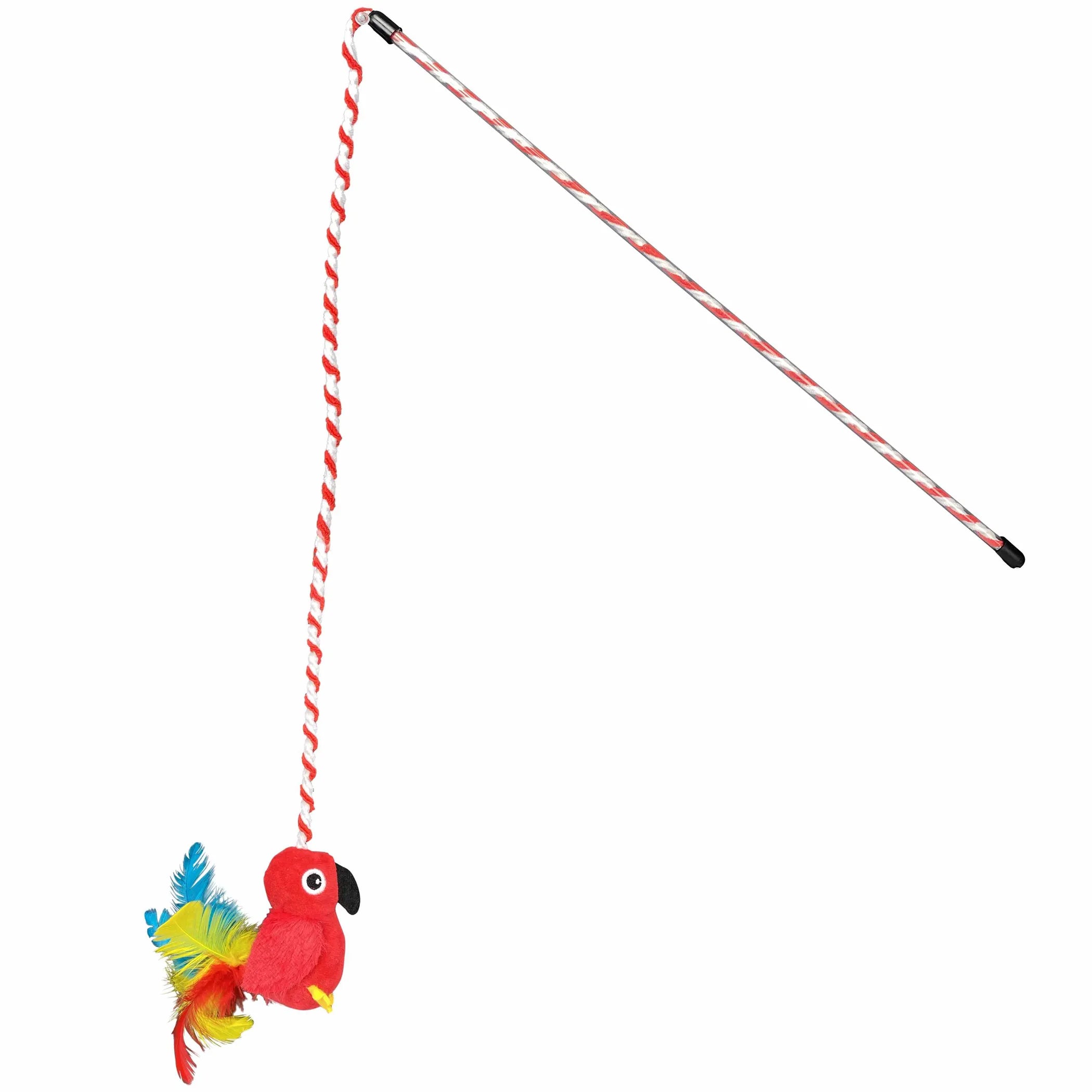Multipet Margaritaville Parrot Wand Cat Toy