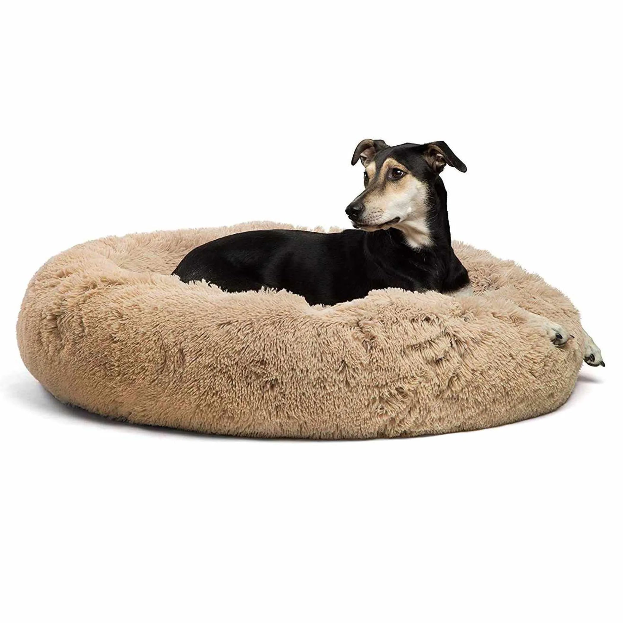 Best Friends by Sheri Donut Shag Pet Bed