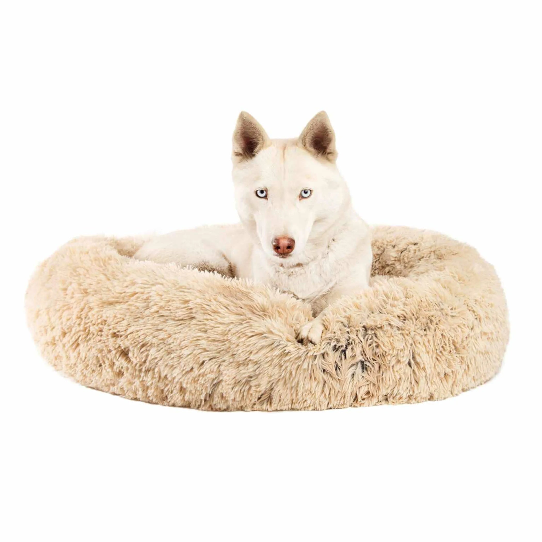 Best Friends by Sheri Donut Shag Pet Bed