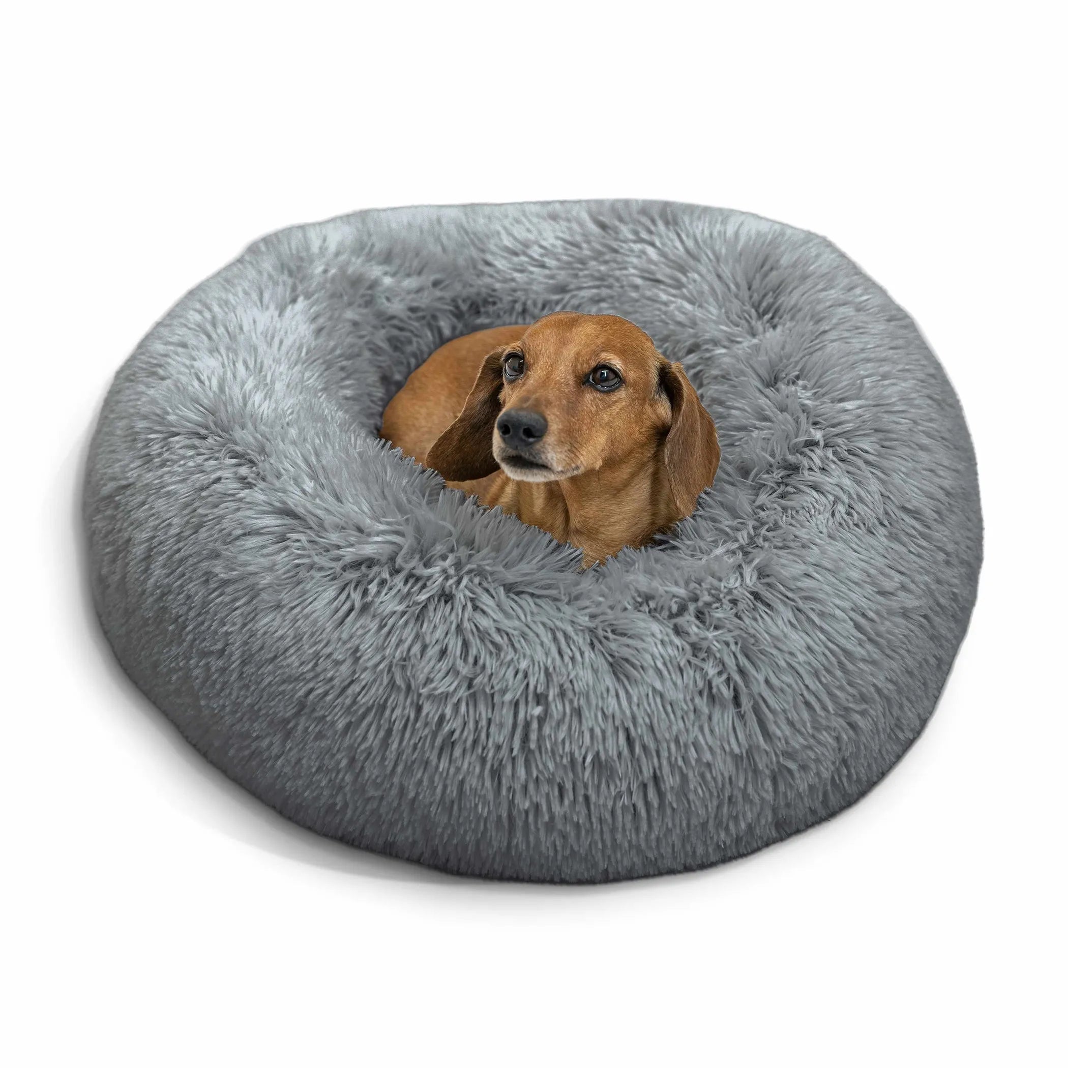 Best Friends by Sheri Donut Shag Pet Bed