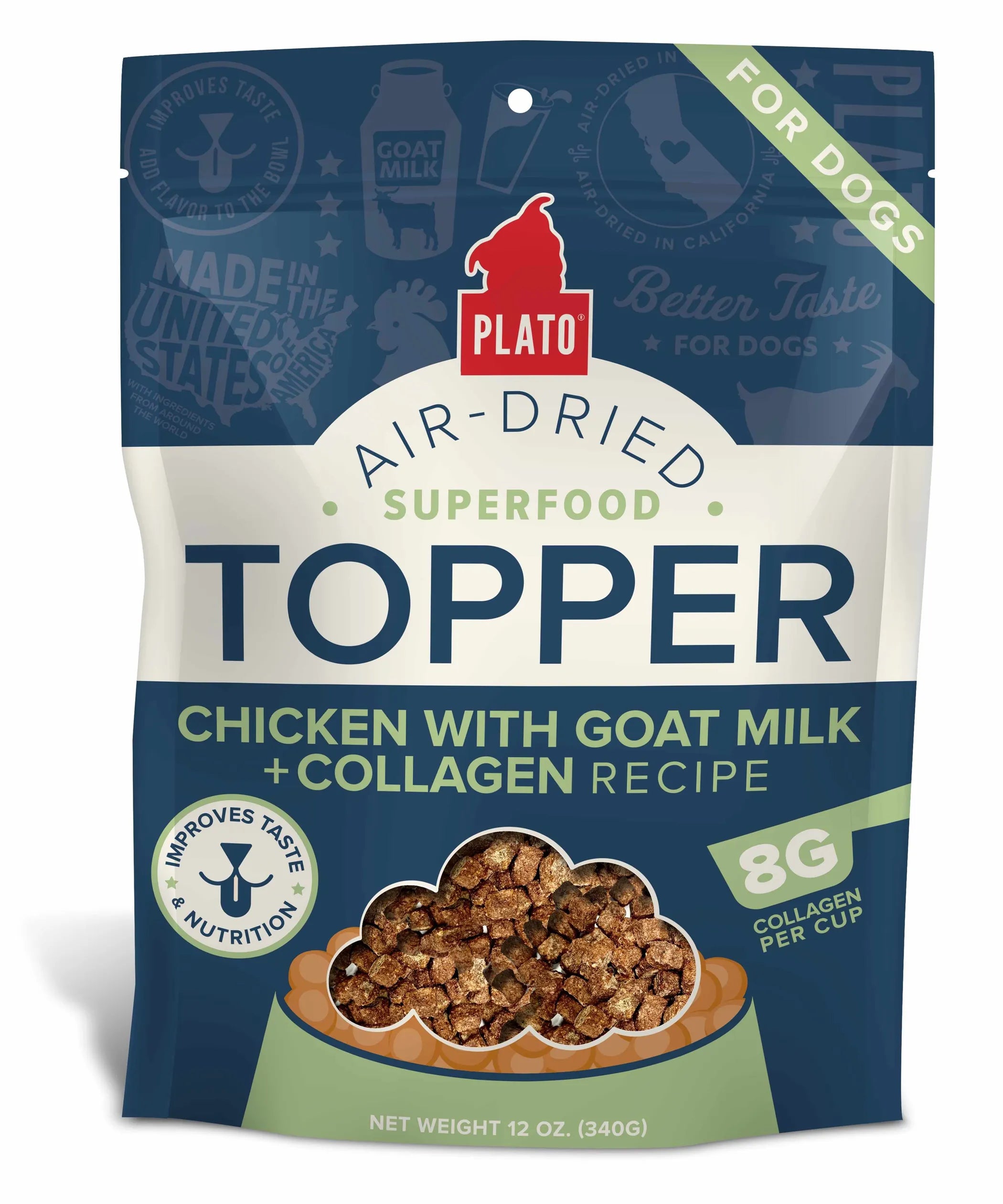 Plato Chicken & Goat Milk Meal Topper