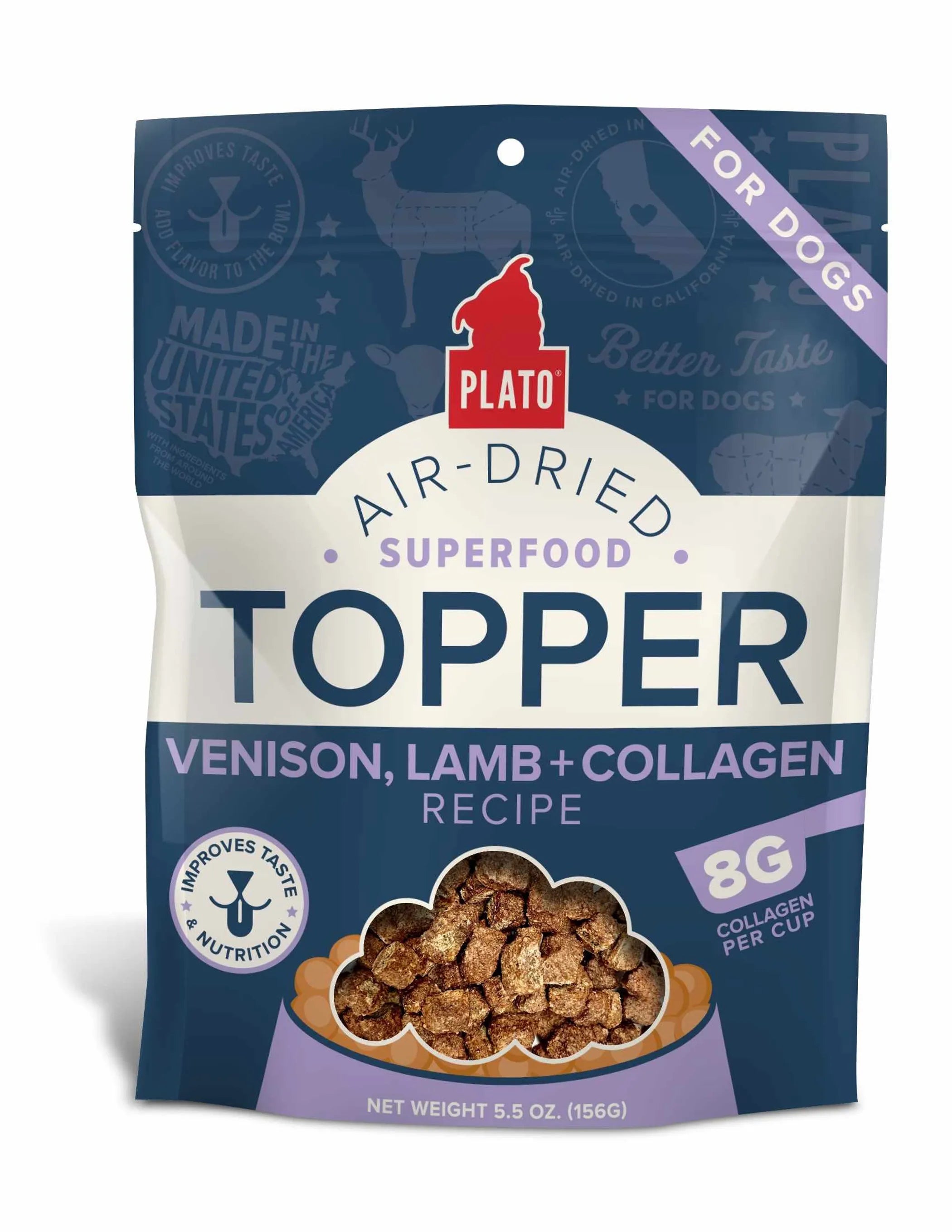 Plato Venison, Lamb & Collagen Meal Topper