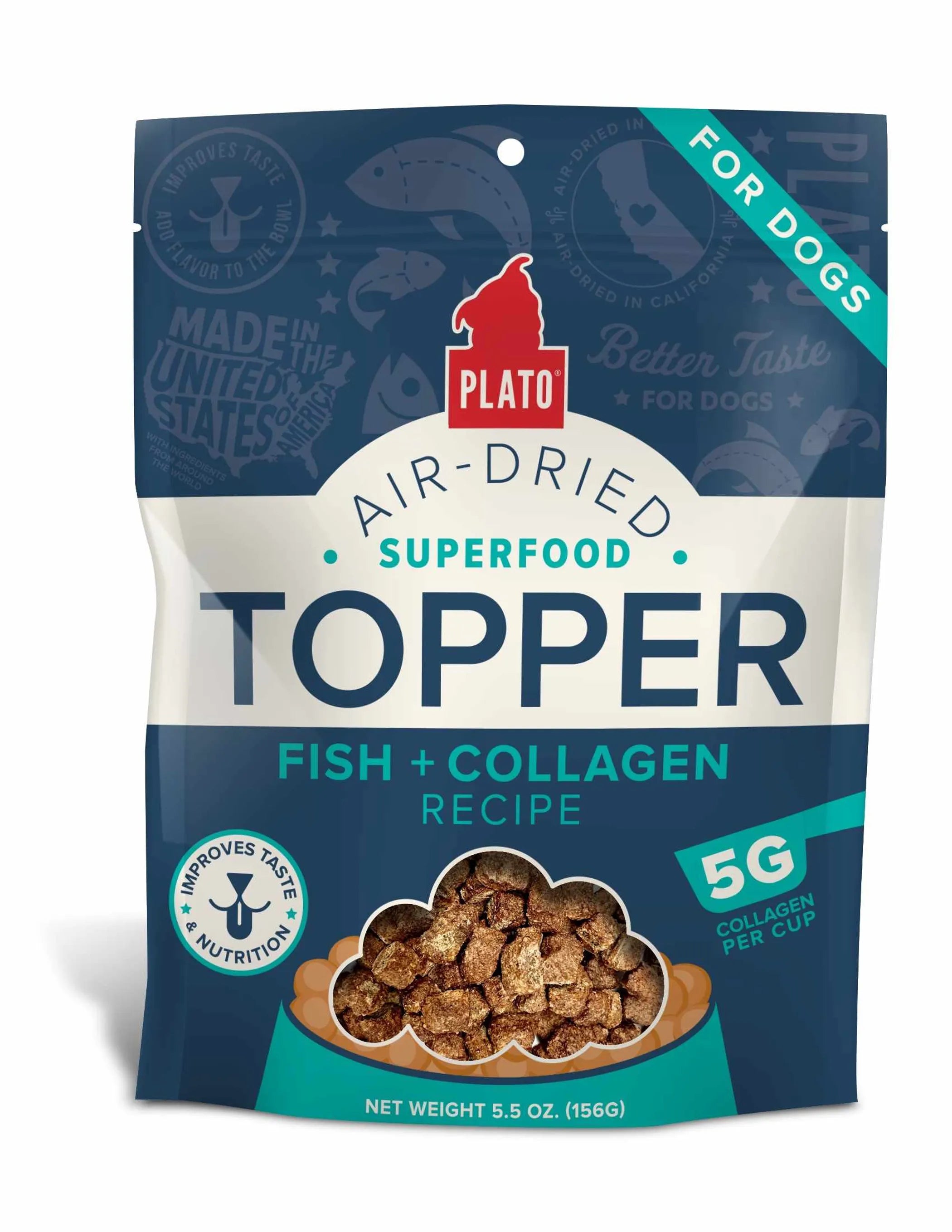 Plato Fish & Collagen Meal Topper