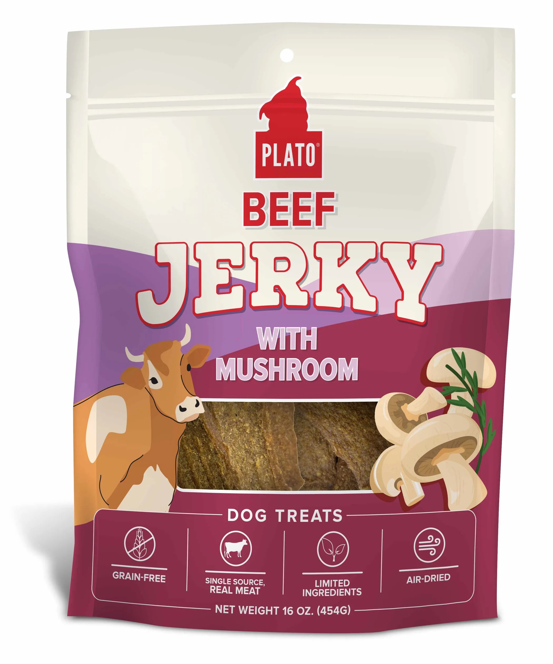 Plato Beef Jerky with Mushroom