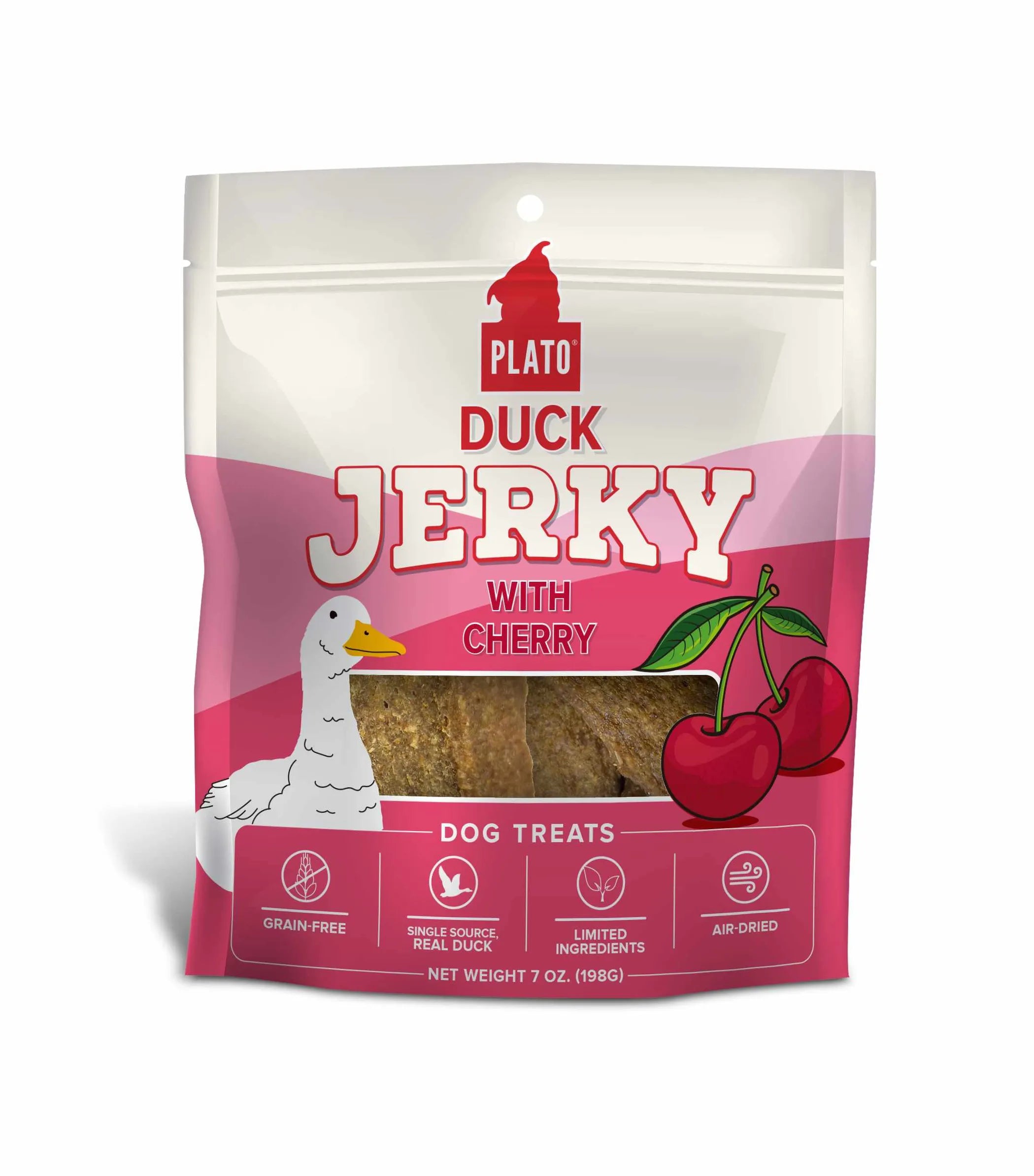 Plato Duck Jerky with Cherry