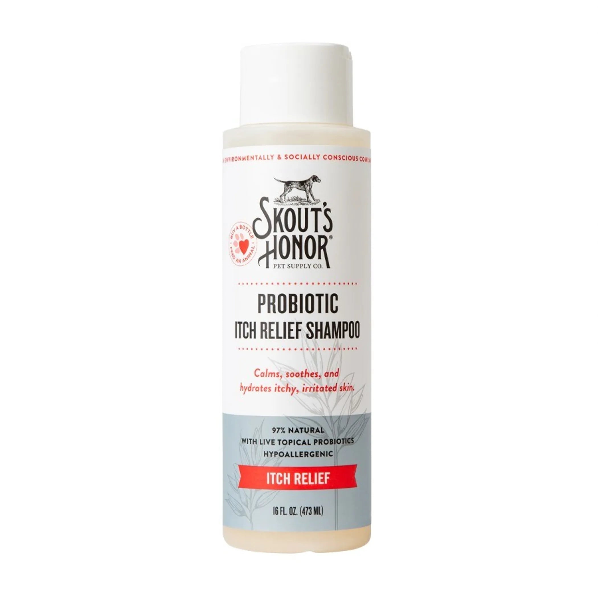 Skout’s Honor Probiotic Itch Relief Shampoo