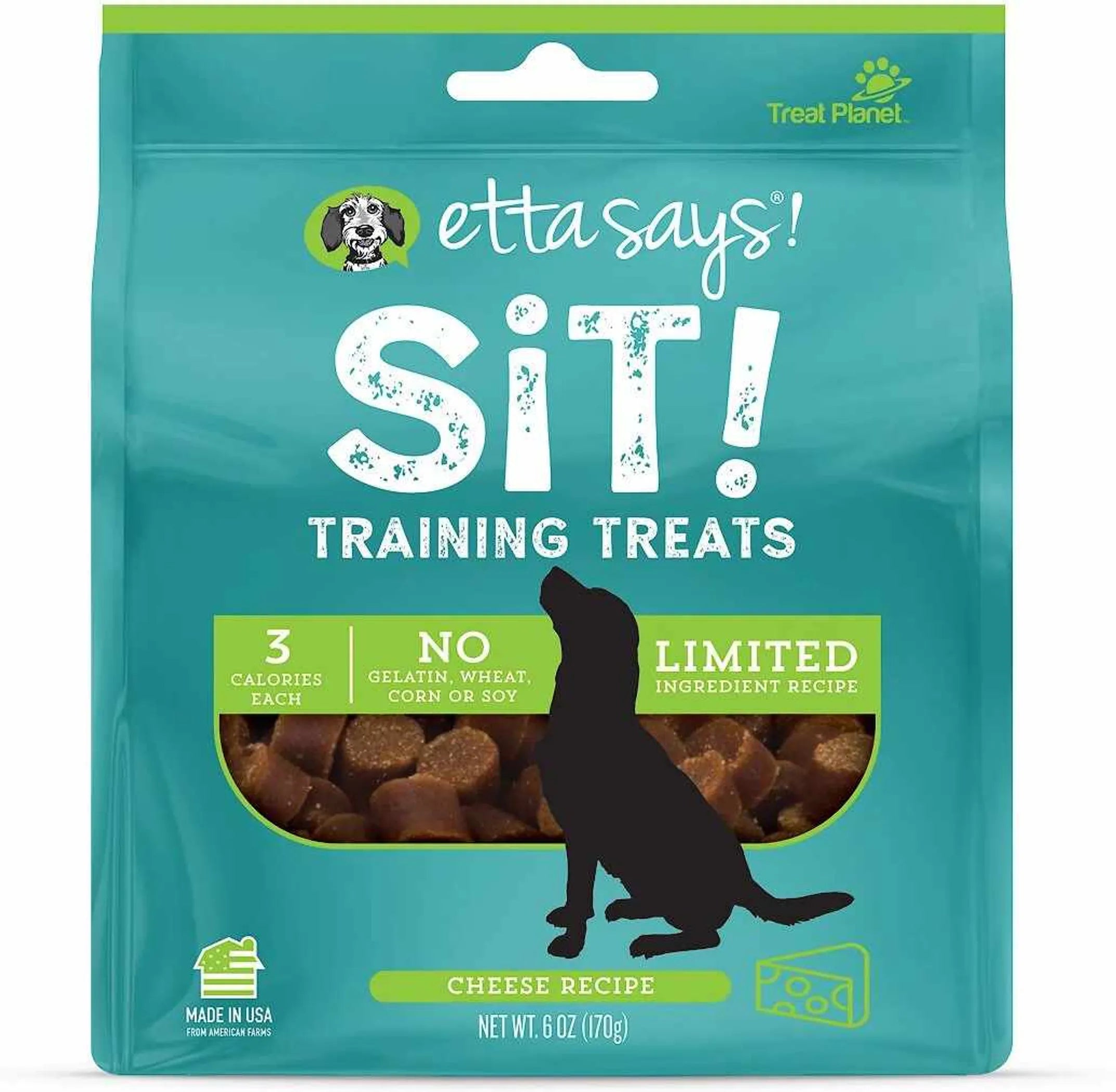Etta Says! Sit! Training Treats Cheese Recipe