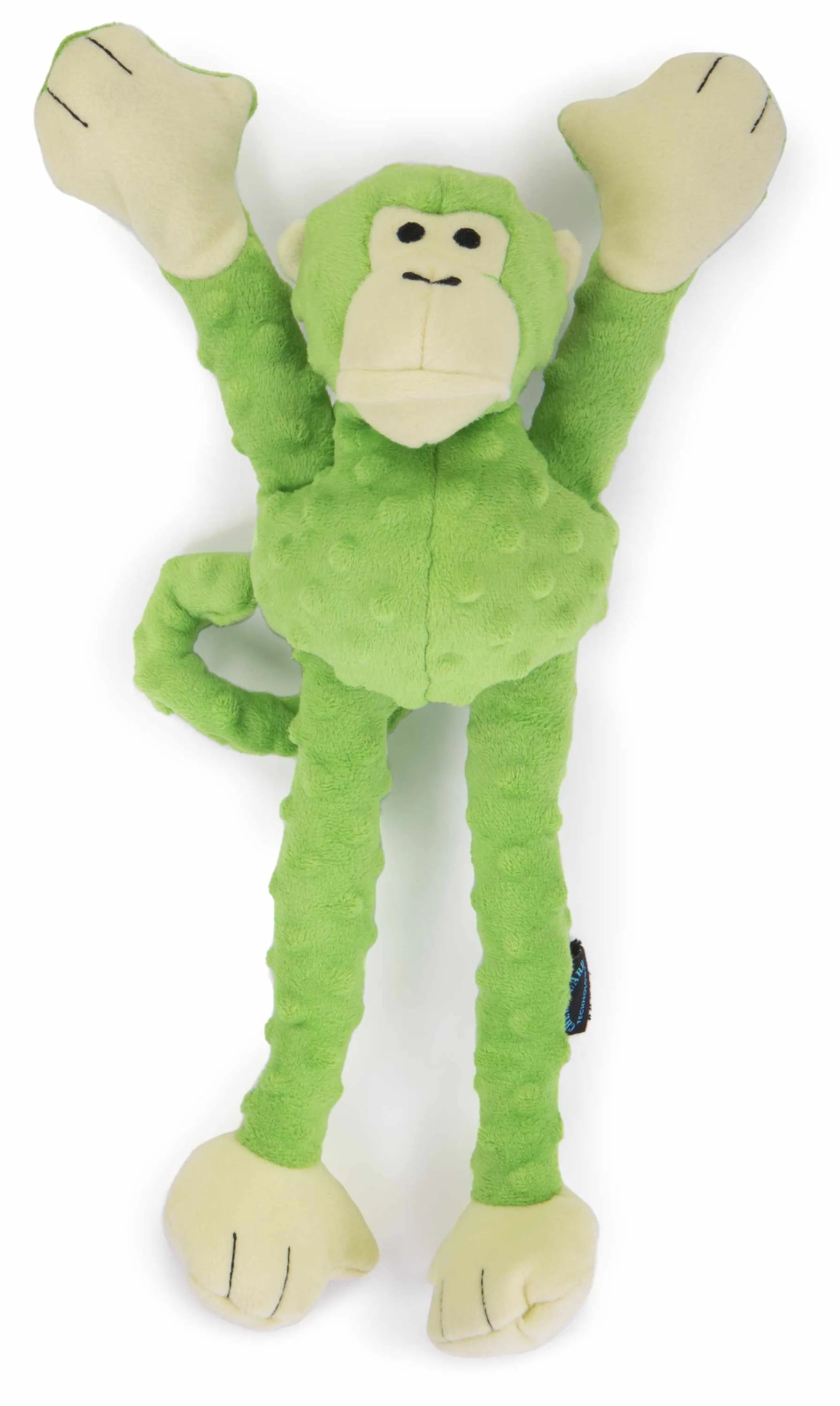 GoDog Crazy Tugs Monkeys Plush Dog Toy