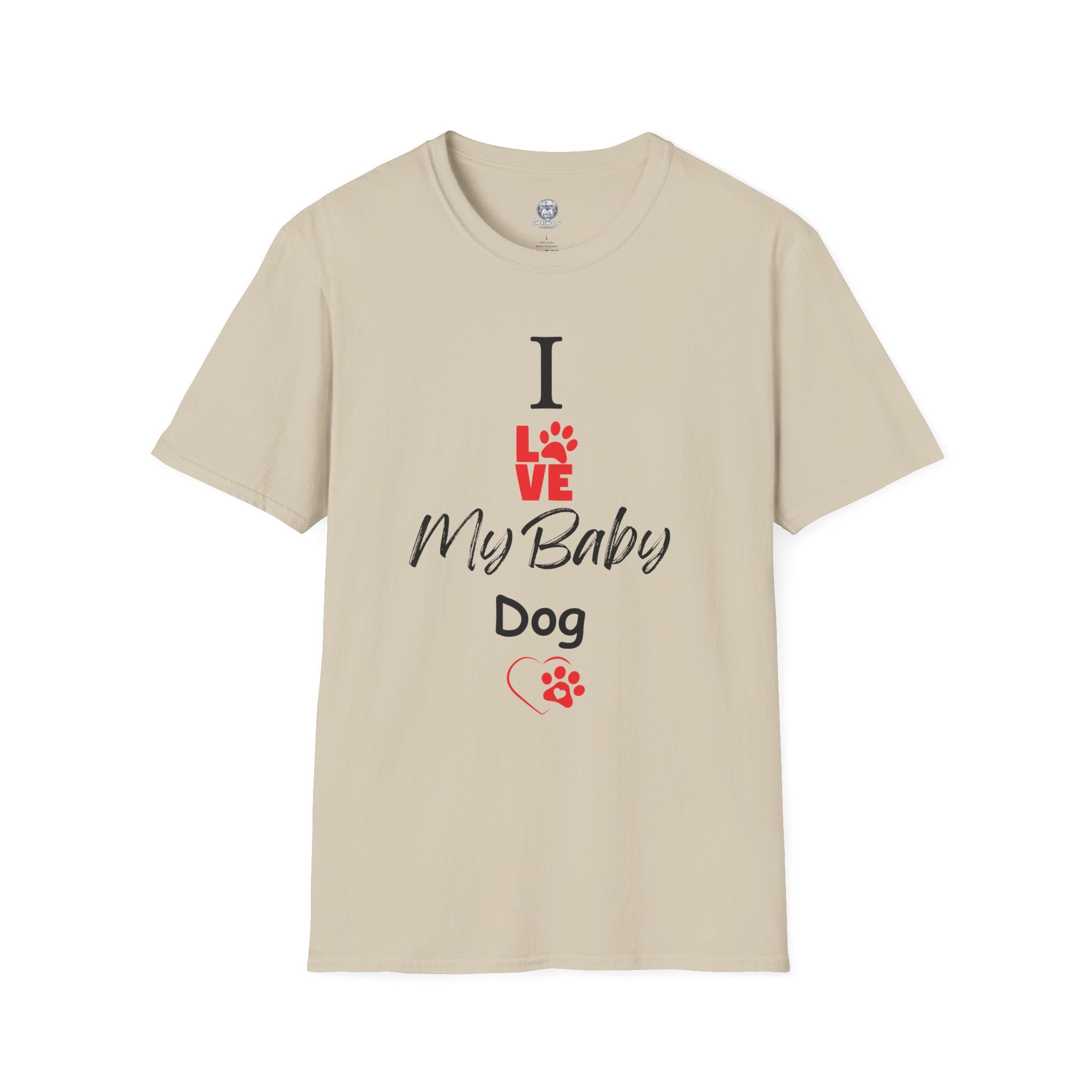 "I Love My Baby Dog" Tee Shirt