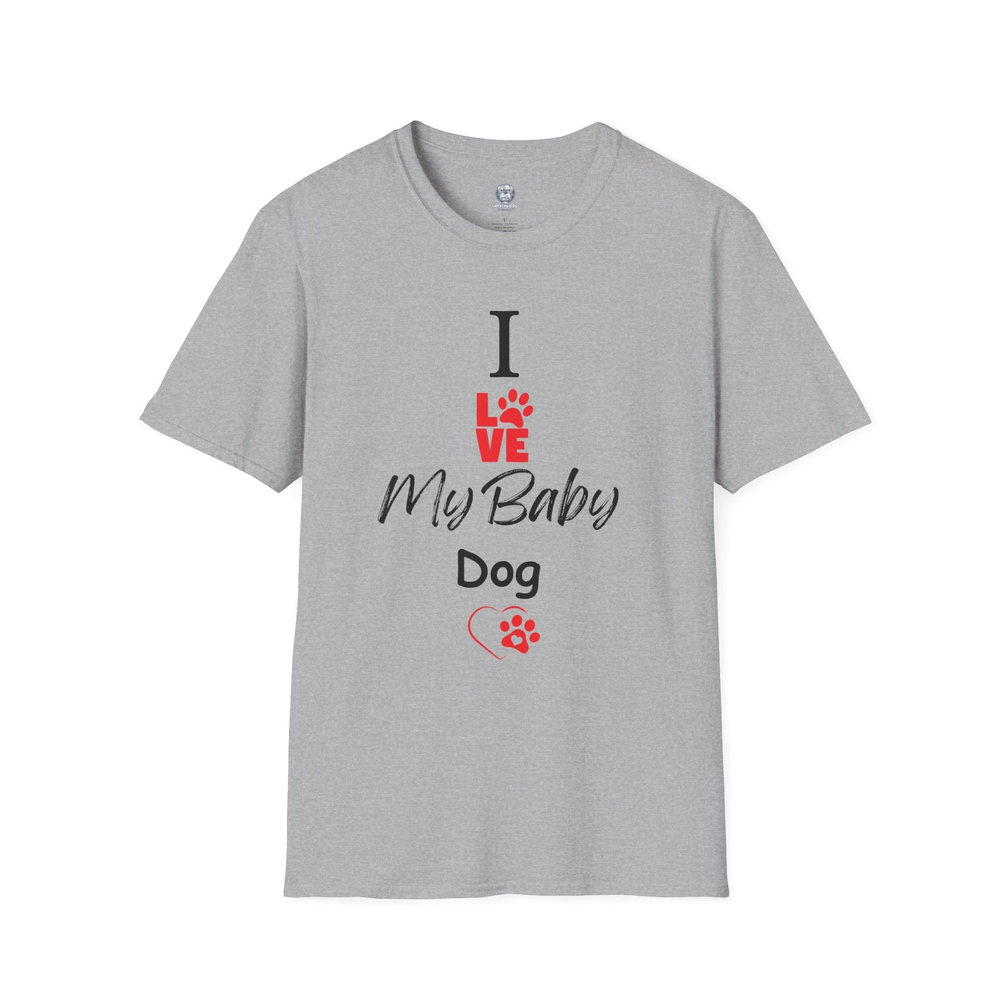 "I Love My Baby Dog" Tee Shirt