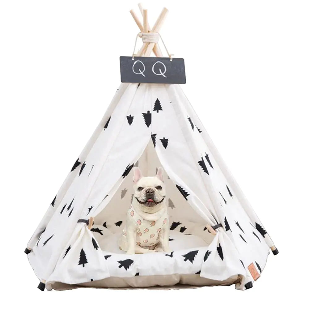 Pet Teepee Tent for Dogs & Cats