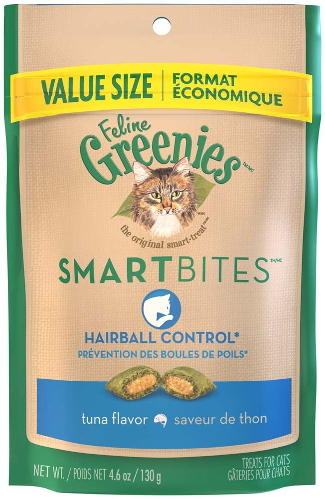Greenies Feline SmartBites Healthy Indoor Cat Treats Tuna, 1ea/4.6 oz