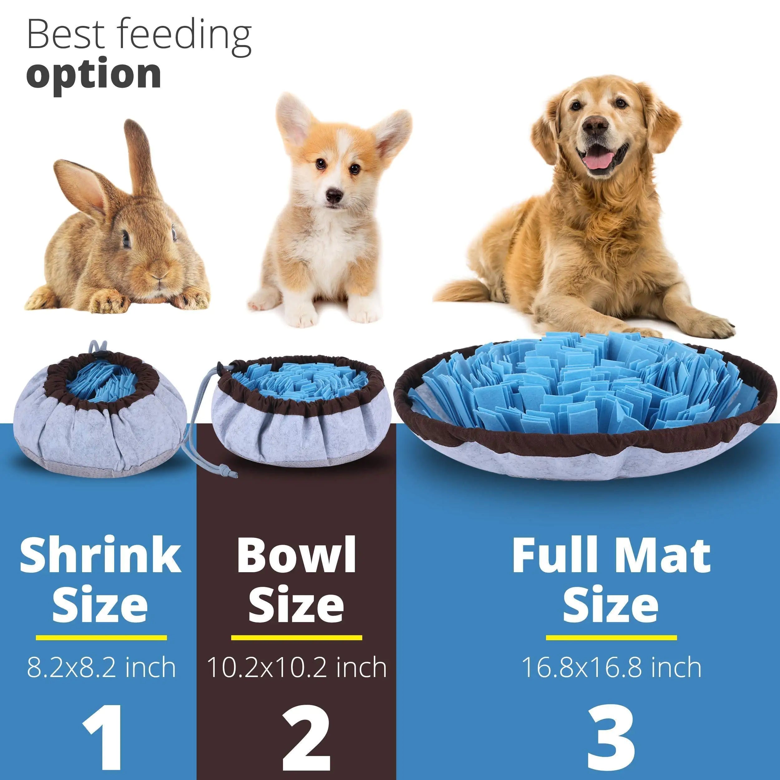 Adjustable Snuffle Foraging Mat