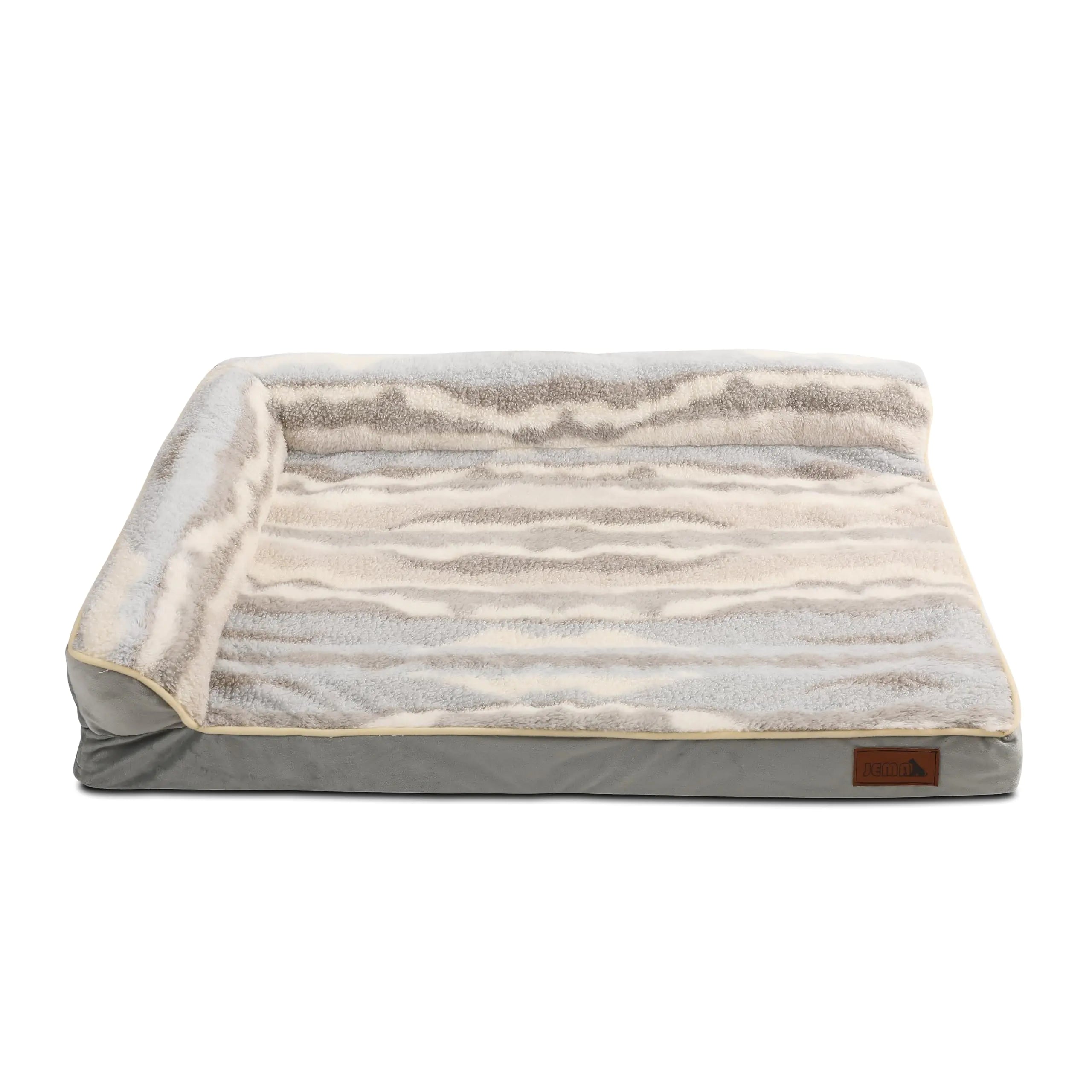 JEMA L-Shaped XL Orthopedic Dog Bed