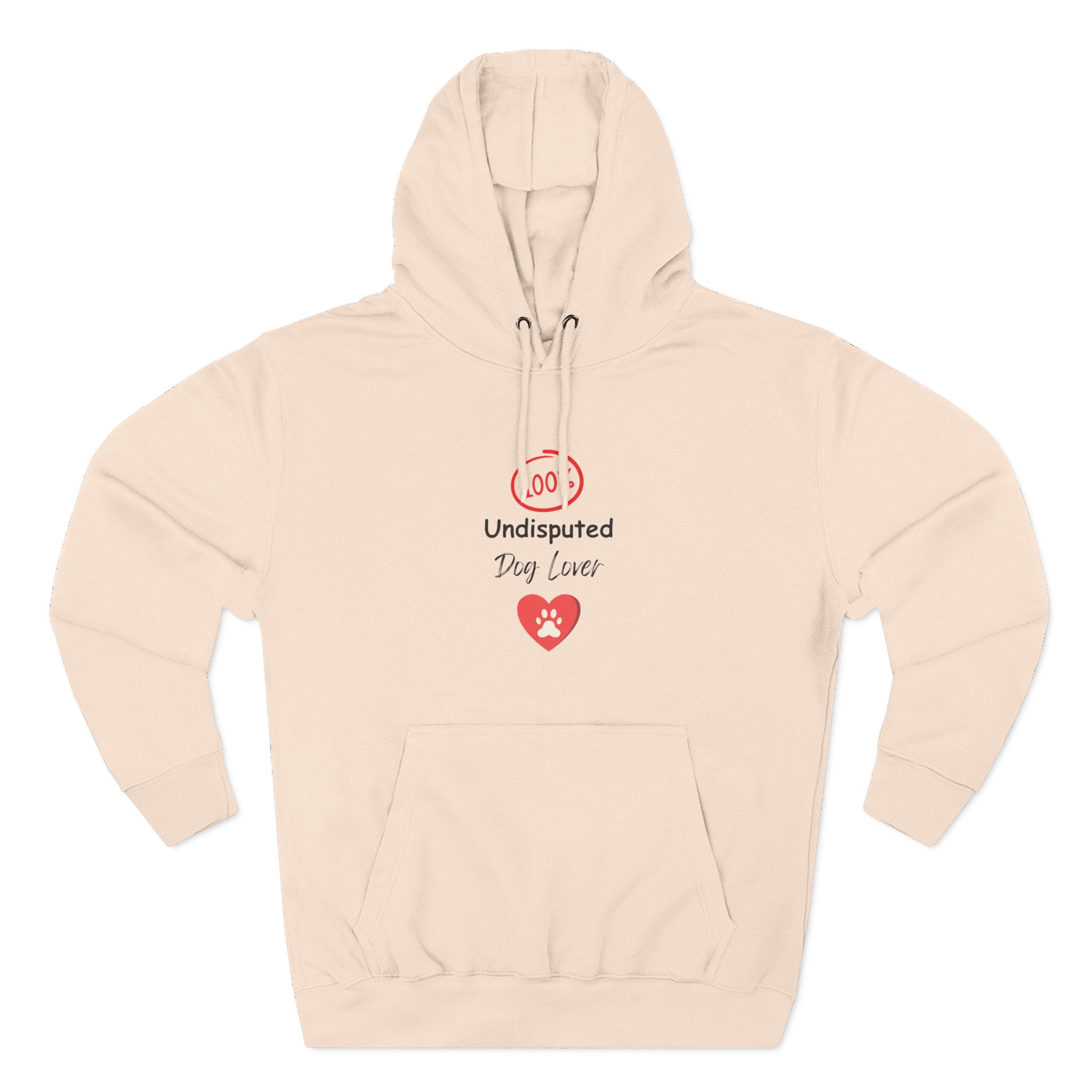"100% Undisputed Dog Lover" Crew Neck Sweatshirt