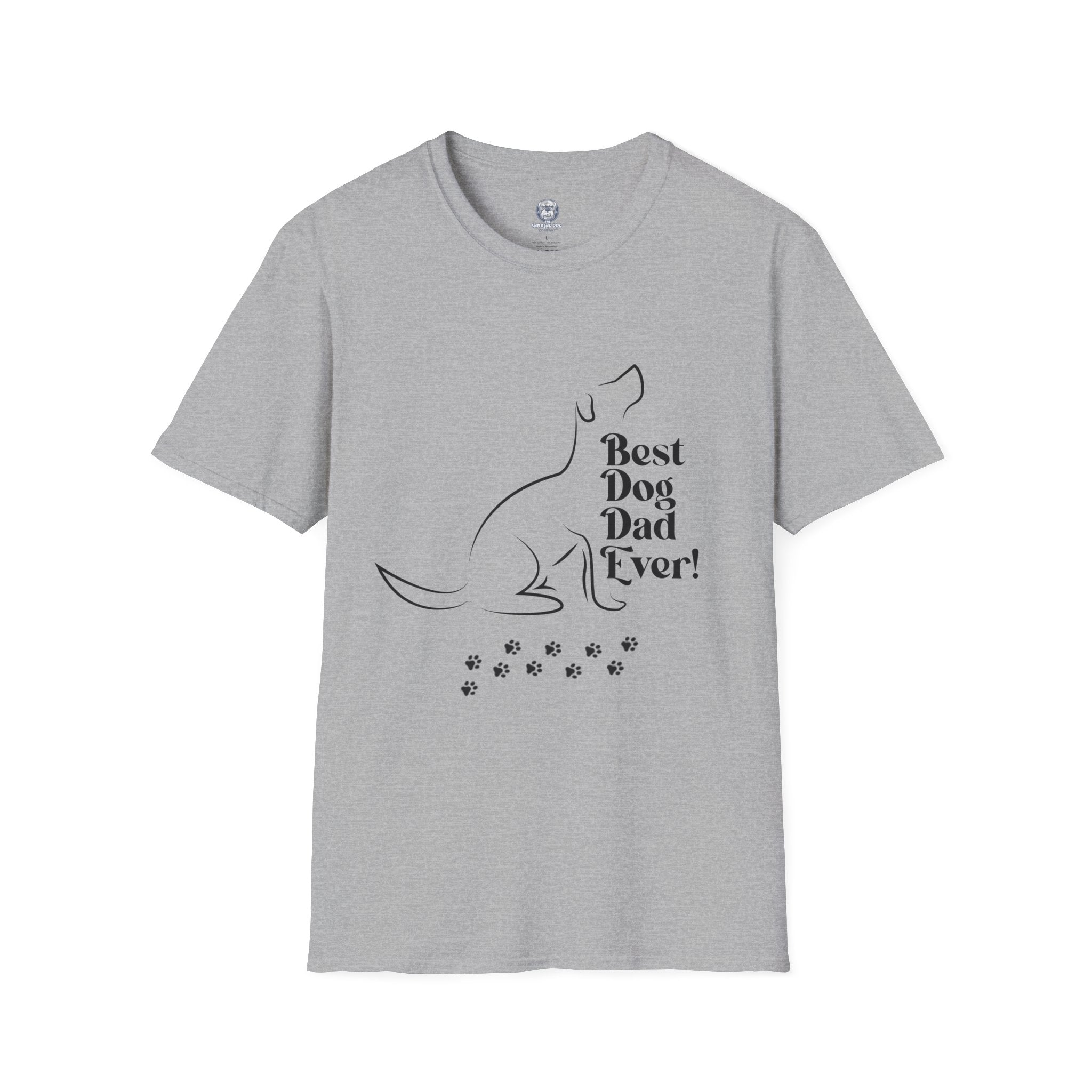 "The Best Dog Dad Ever" Tee Shirt