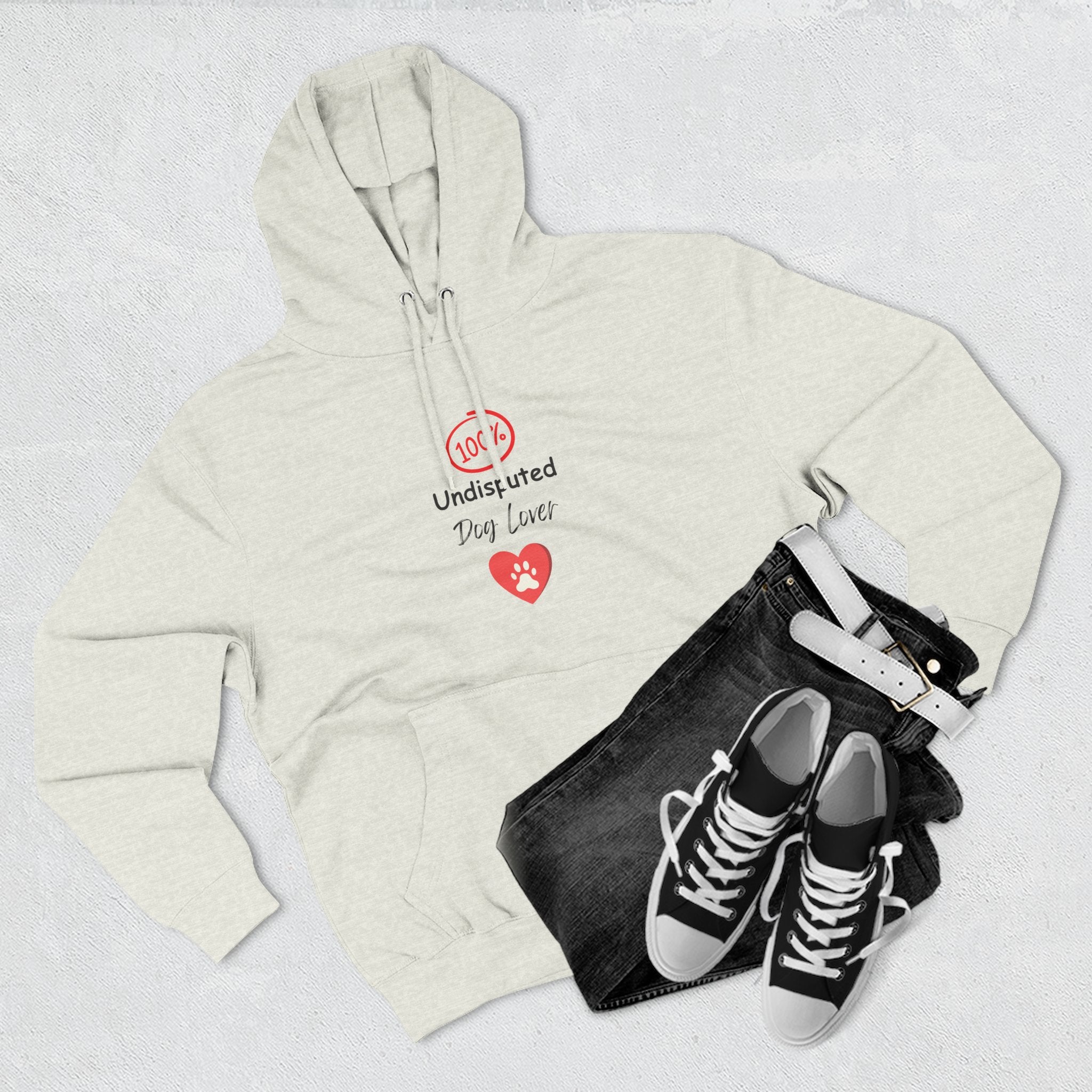 "100% Undisputed Dog Lover" Crew Neck Sweatshirt