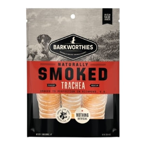 Barkworthies Smoked Trachea Dog Treat 1ea/5-6In/3 ct