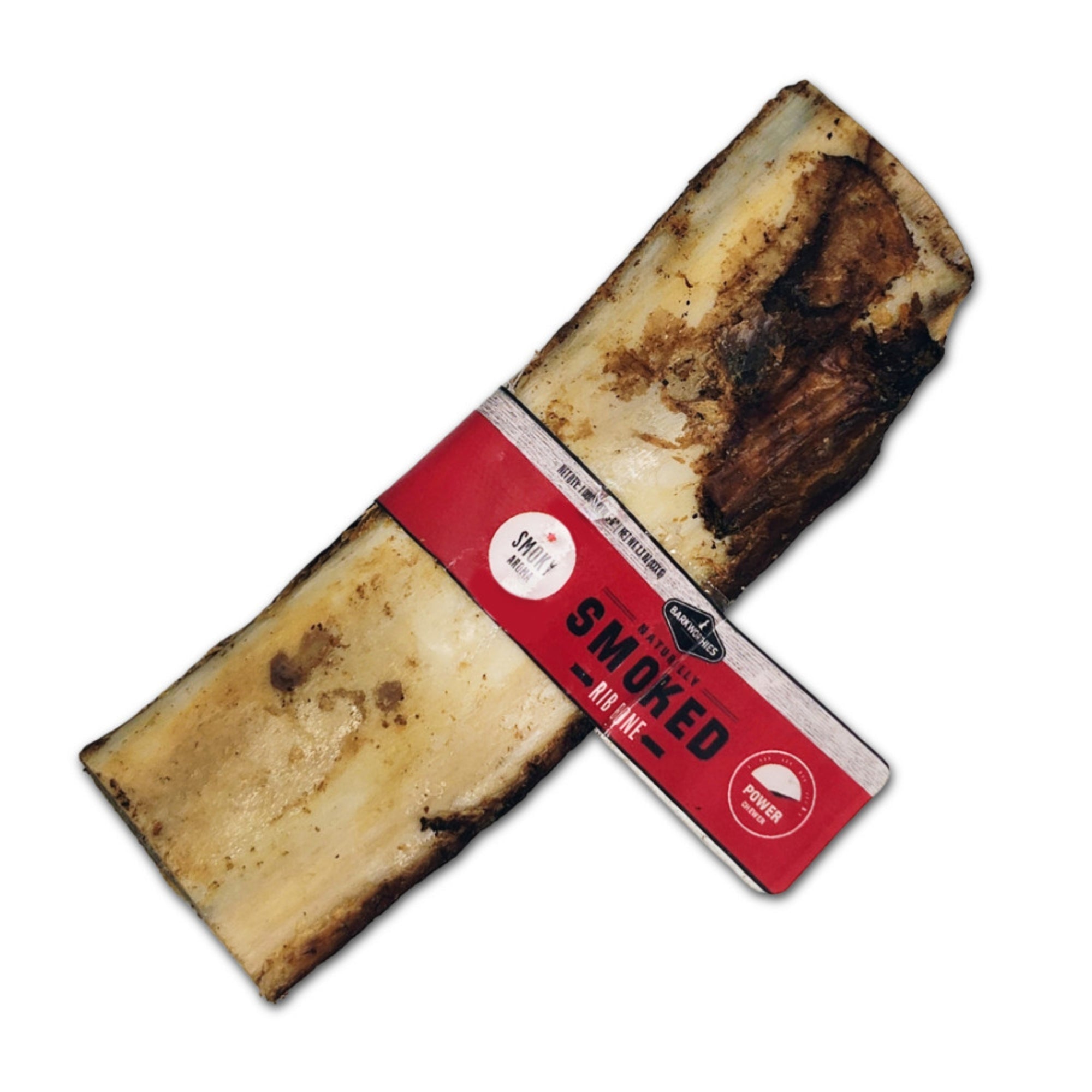 Barkworthies Smoked Rib Bones Dog Treat 25ea/MD