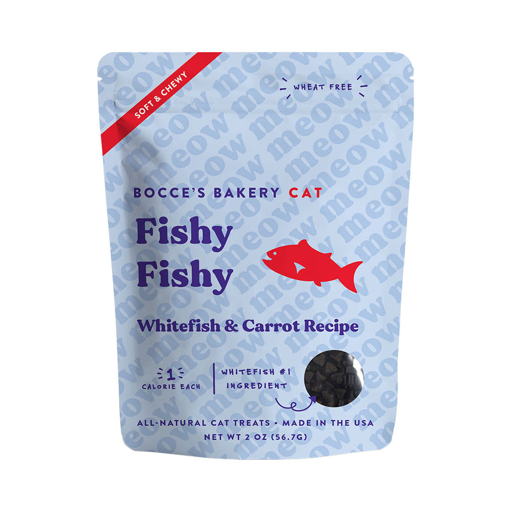 Bocces Bakery Fishy Fishy Soft and Chewy Cat Treats 2oz. Default Title