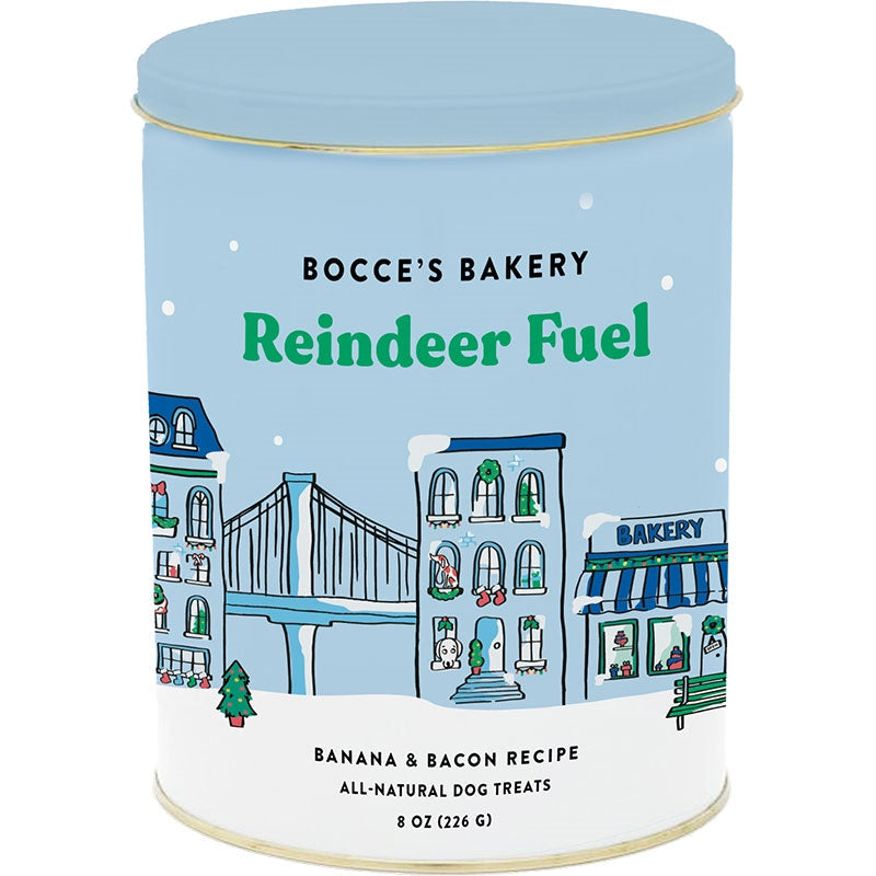 Bocce's Bakery Dog Tin Reindeer 8oz.