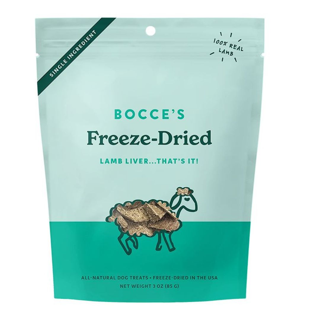 Bocce'S Bakery Dog Freeze Dried Lamb Liver Treats 3oz. Default Title
