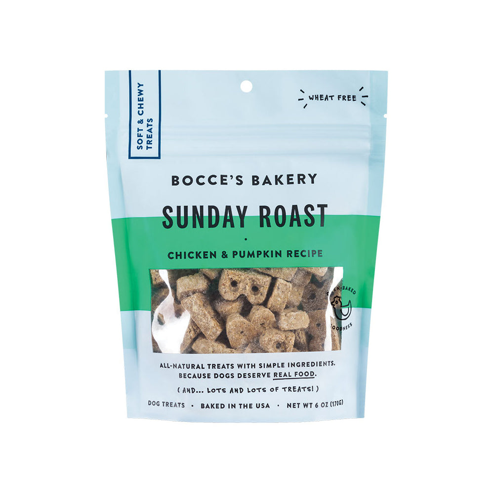 Bocces Bakery Dog Soft and Chewy Sunday Roast 6Oz Default Title