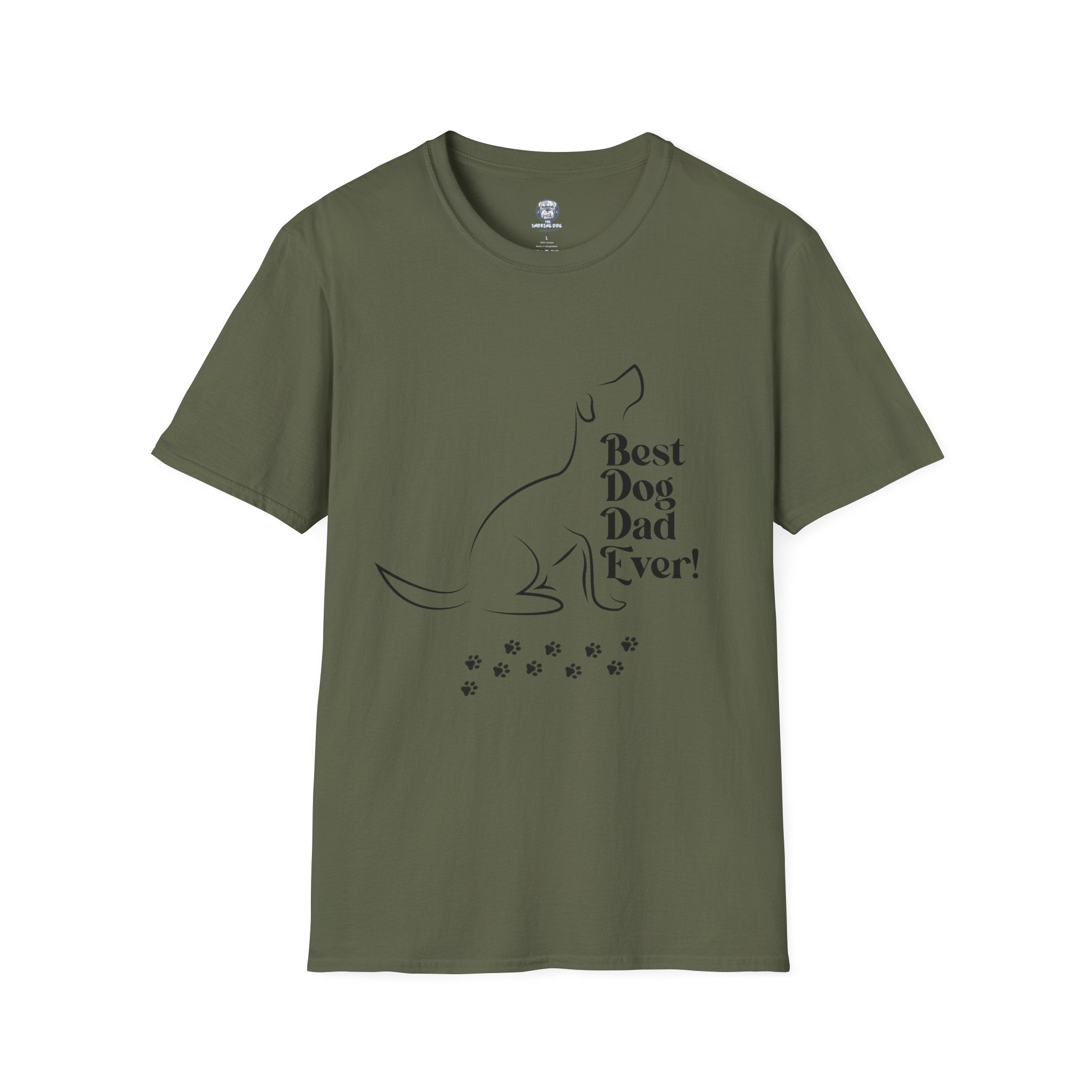"The Best Dog Dad Ever" Tee Shirt