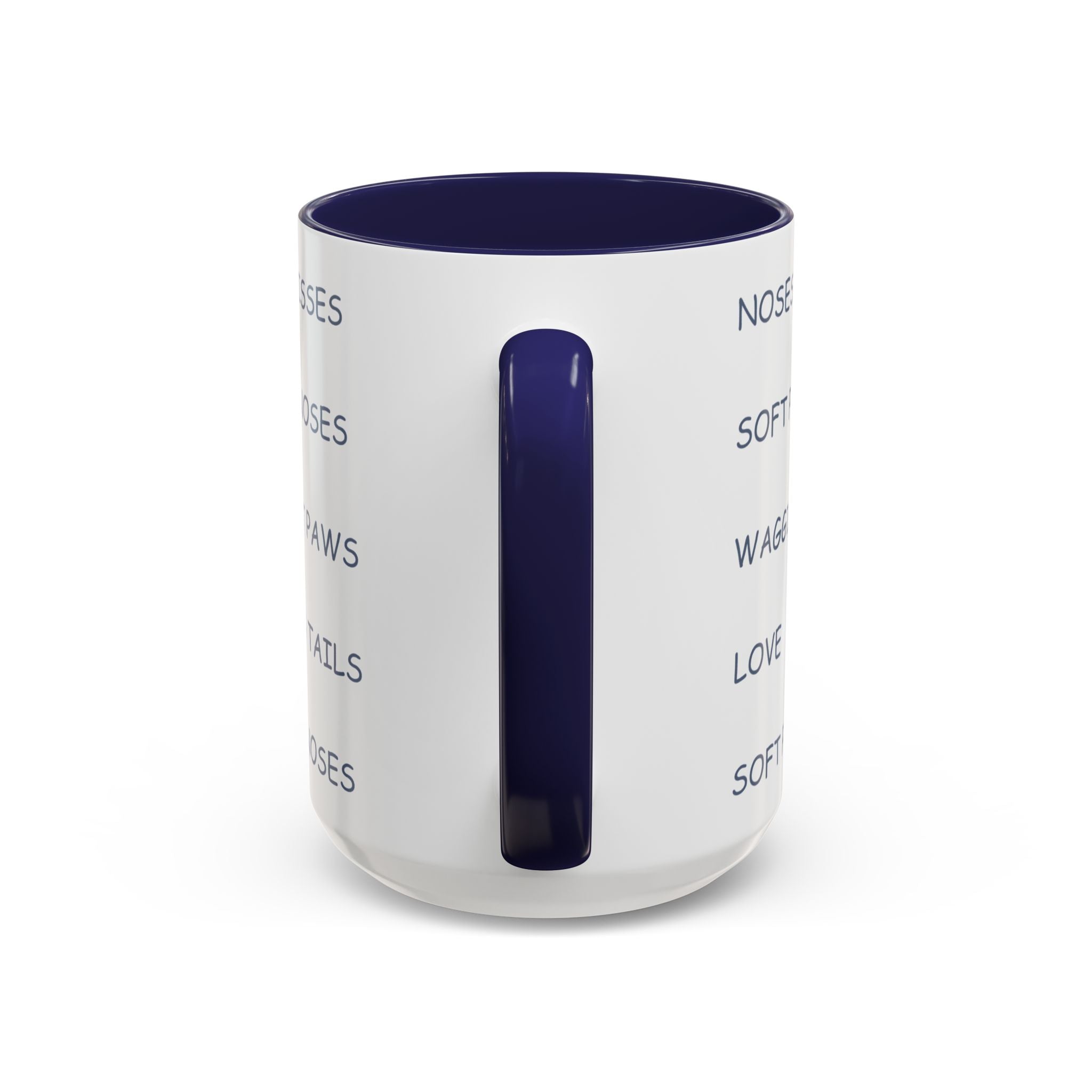 Warm & Fuzzy Pet Lover Collection - Wagging Tails & Kisses Design Mug