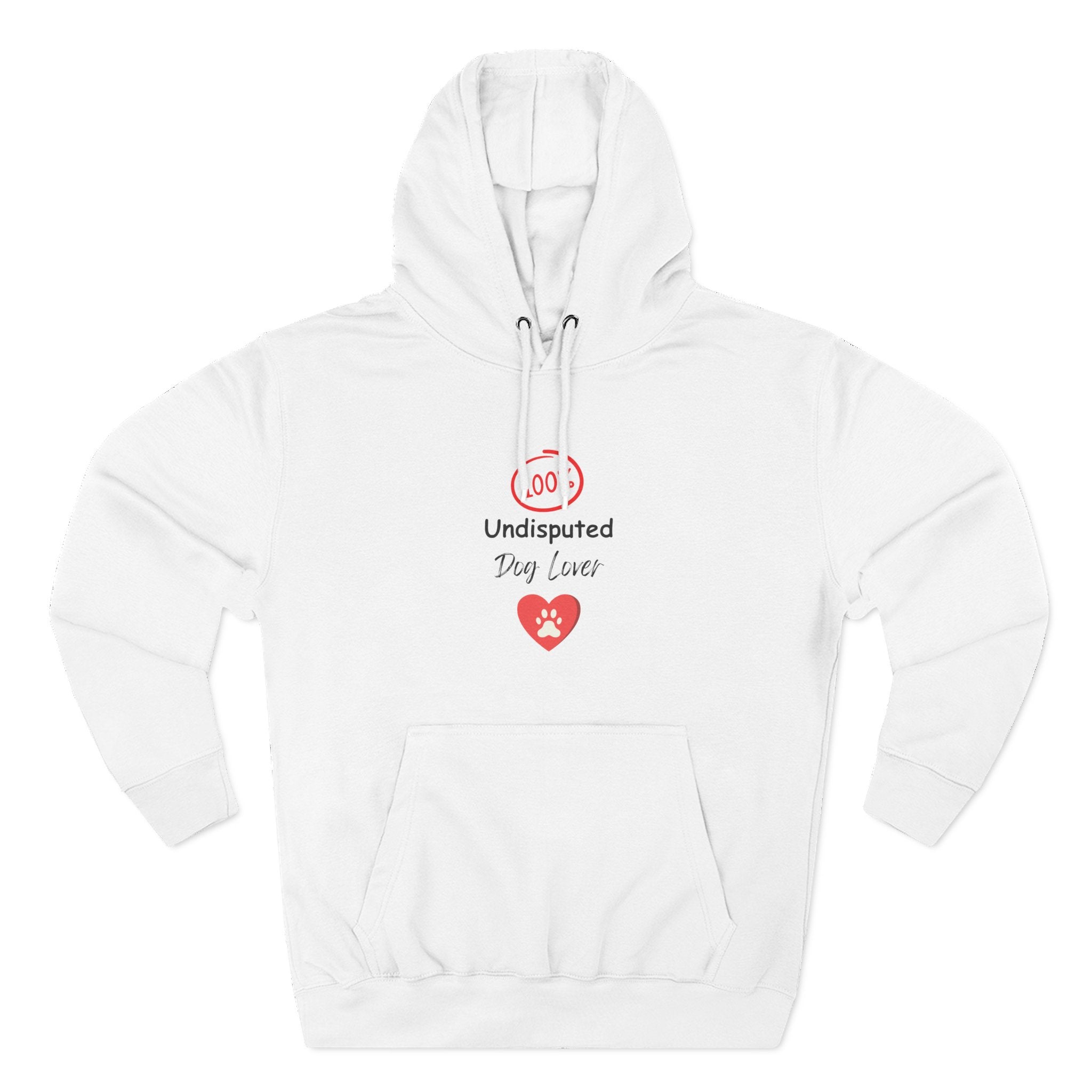 "100% Undisputed Dog Lover" Crew Neck Sweatshirt