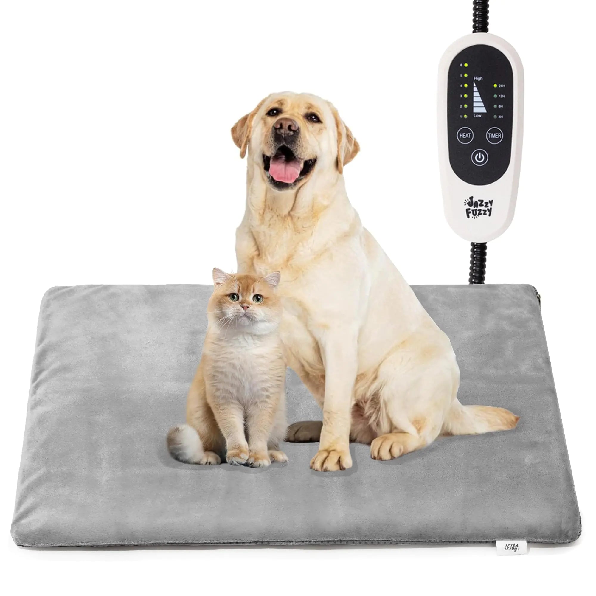 Extra Large Pet Heating Pad 6 Temp Control & Timer